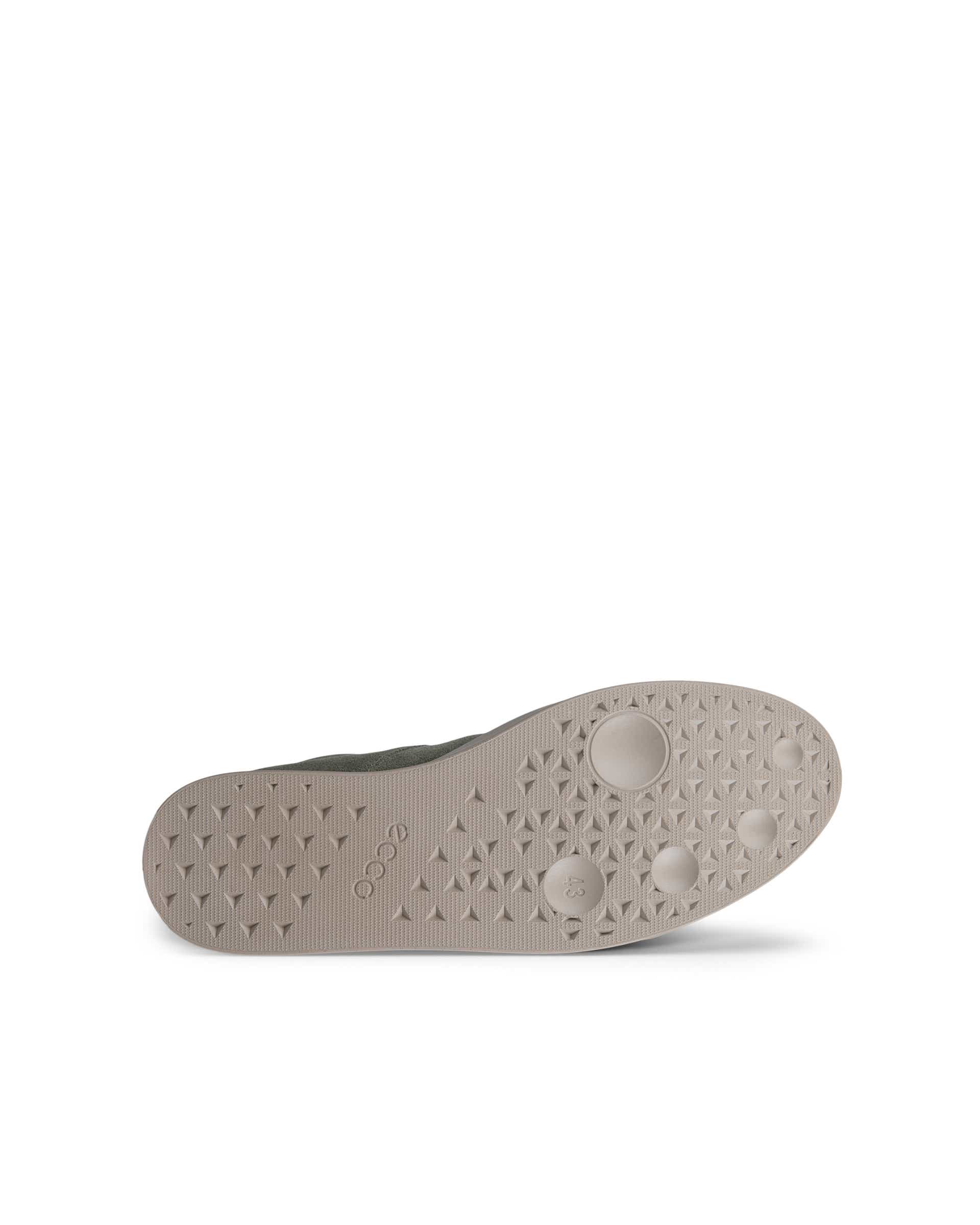 ECCO® STREET LITE herre sneakers semsket skinn - Grønn - Sole