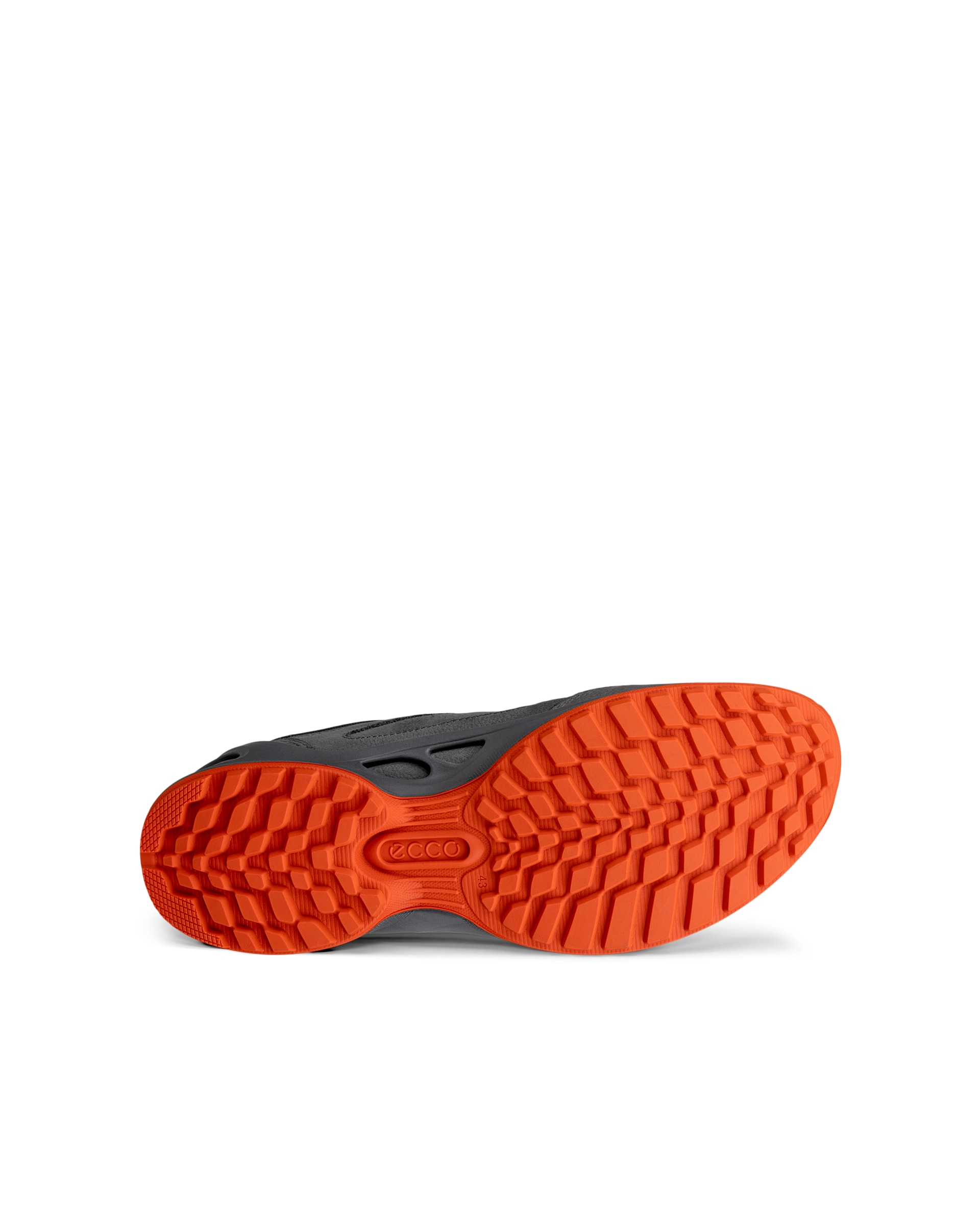 ECCO® BIOM ENERGI baskets en nubuck pour homme - Gris - Sole