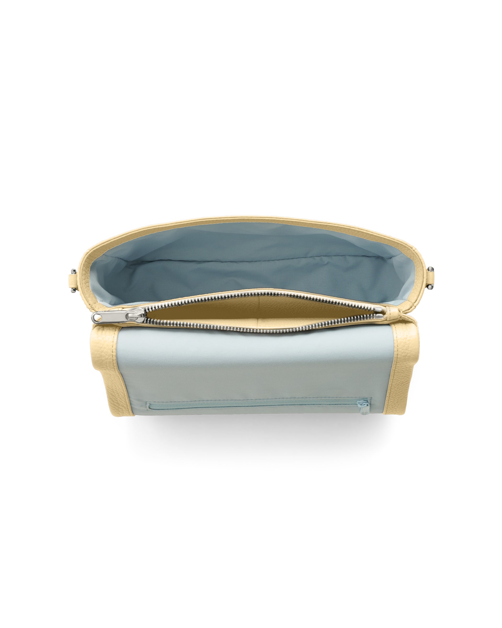 ECCO® Pinch Soft Pebbled Leather Large Crossbody Bag - Yellow - Birdeye