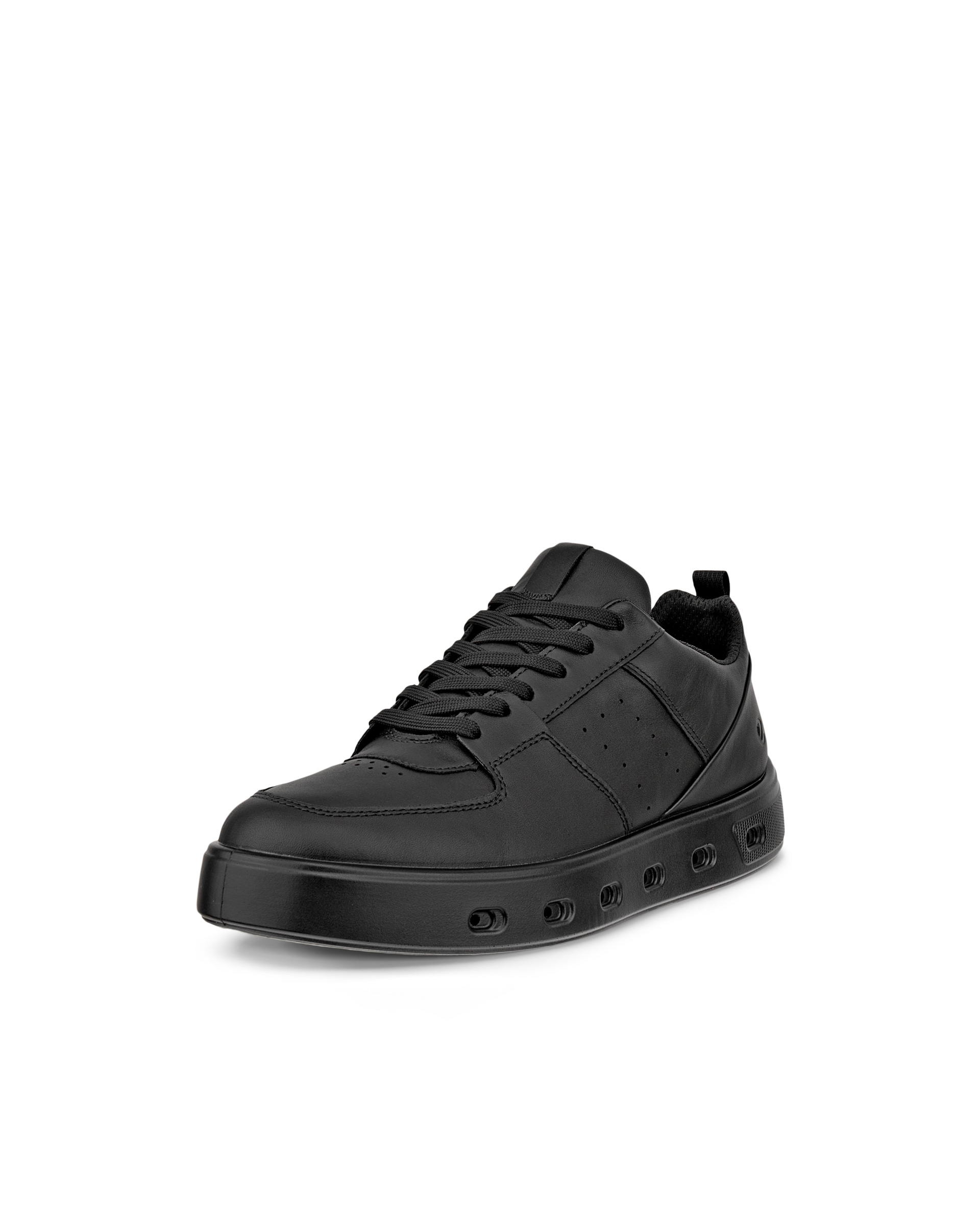 ECCO® Street 720 baskets en cuir Gore-Tex pour femme - Noir - Main