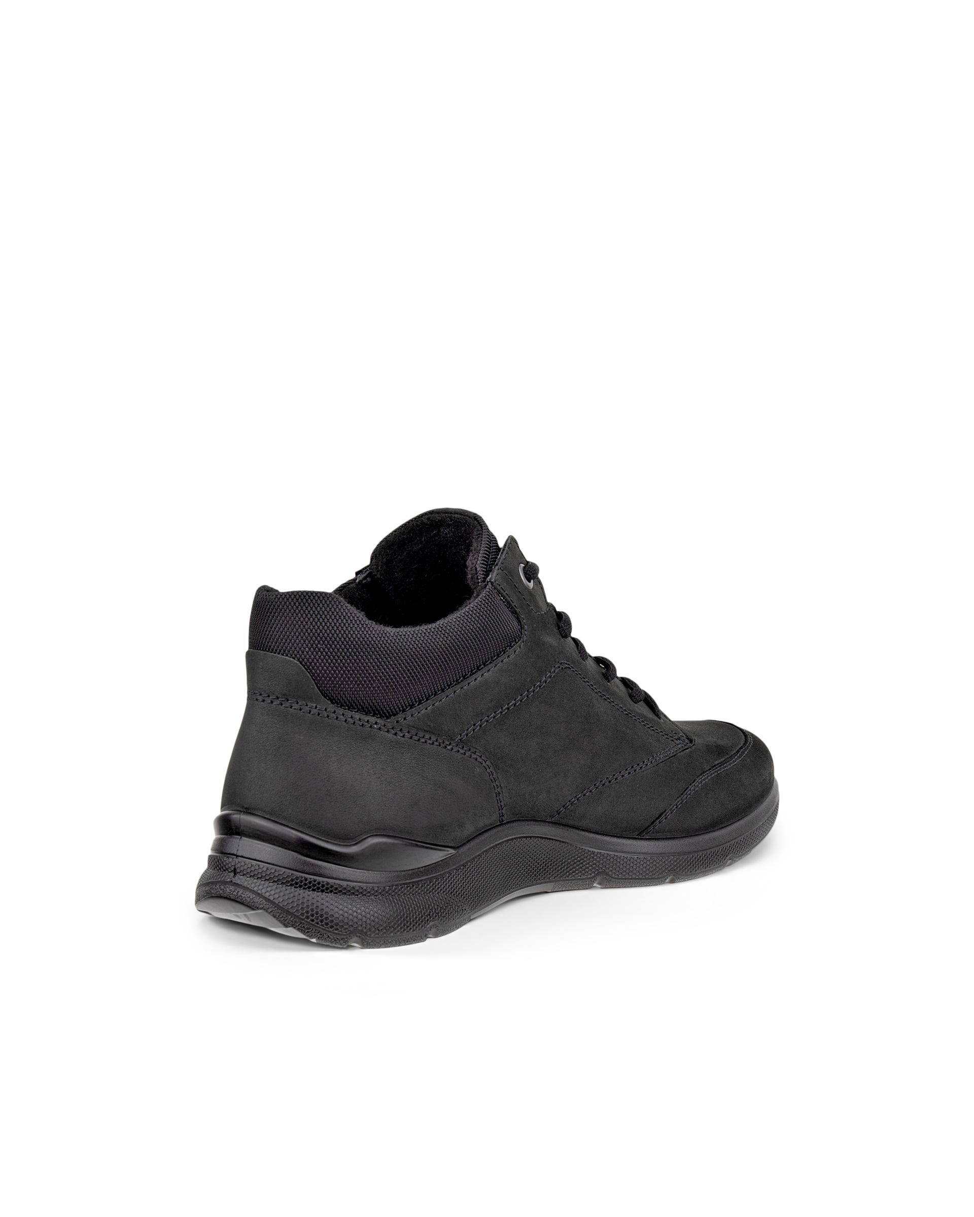 Men's ECCO® IRVING Nubuck Ankle Boot - Black - Outside