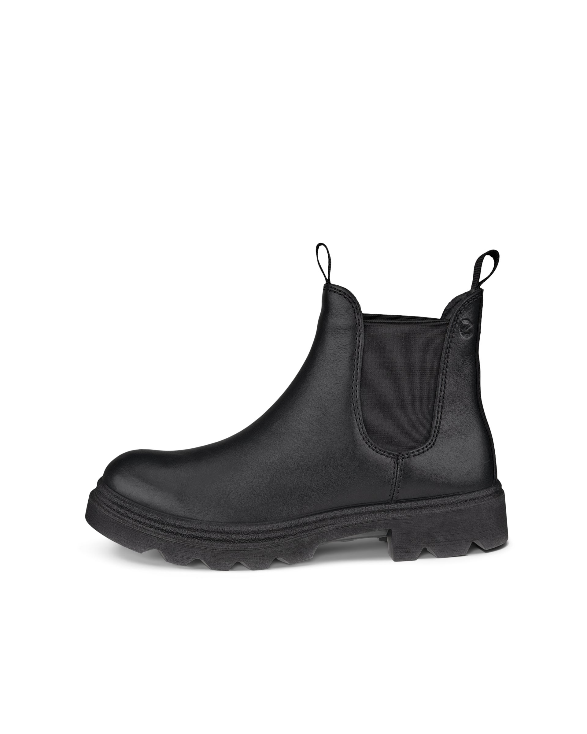ECCO® Grainer Damen Chelsea Boot aus Leder - Schwarz - Outside