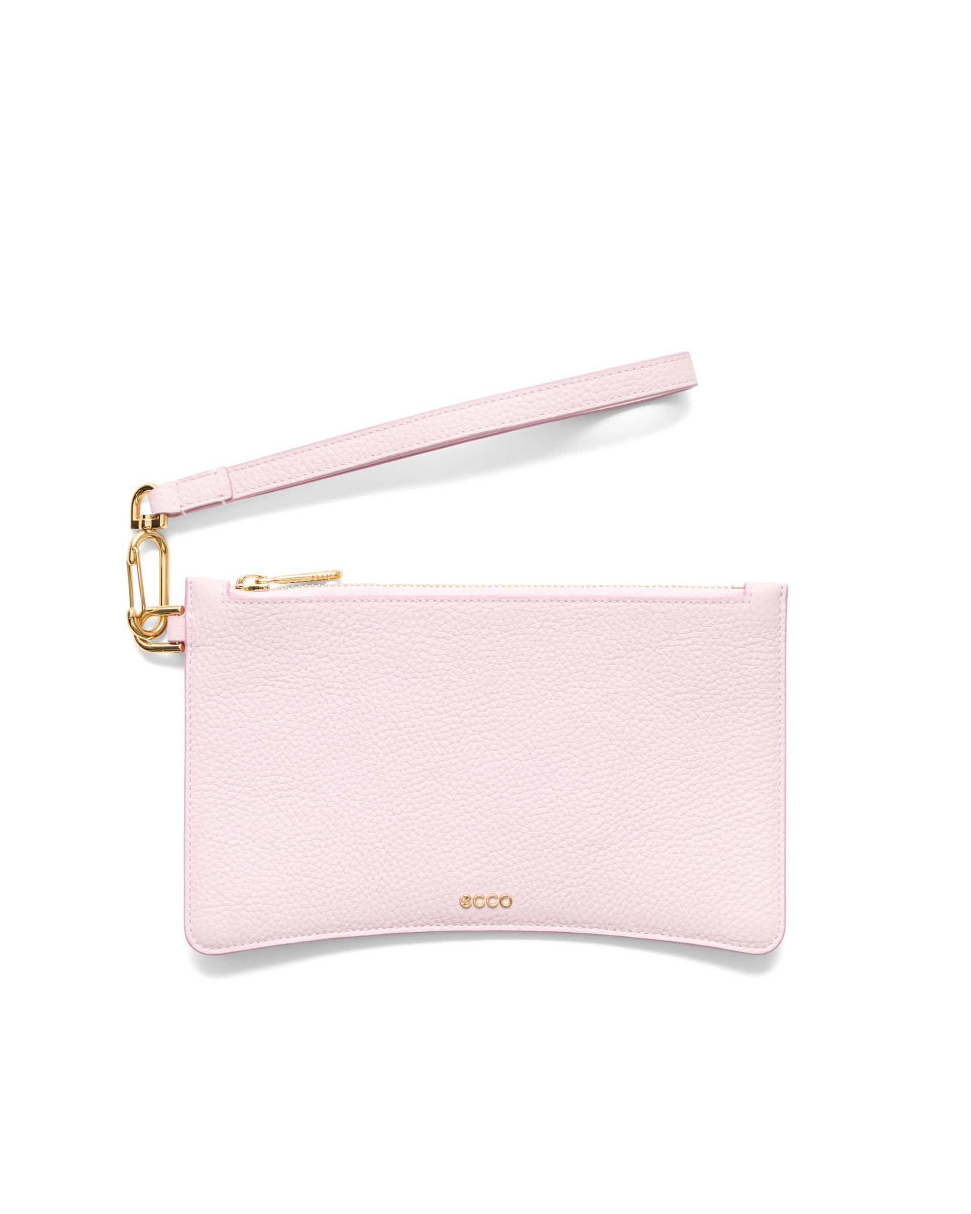 ECCO® Soft Pebbled Leather Wristlet - Pink - Main