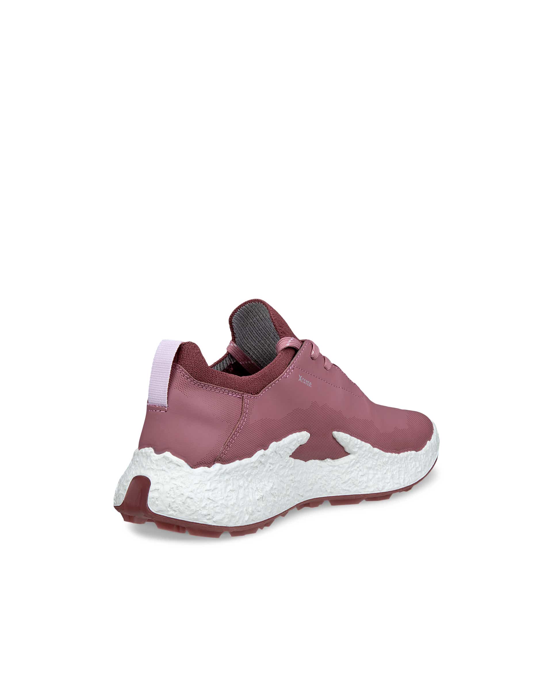 ECCO GOLF BIOM H5 LACE Women ウィメンズ レザーウォータープルーフゴルフシューズ - ピンク - Back