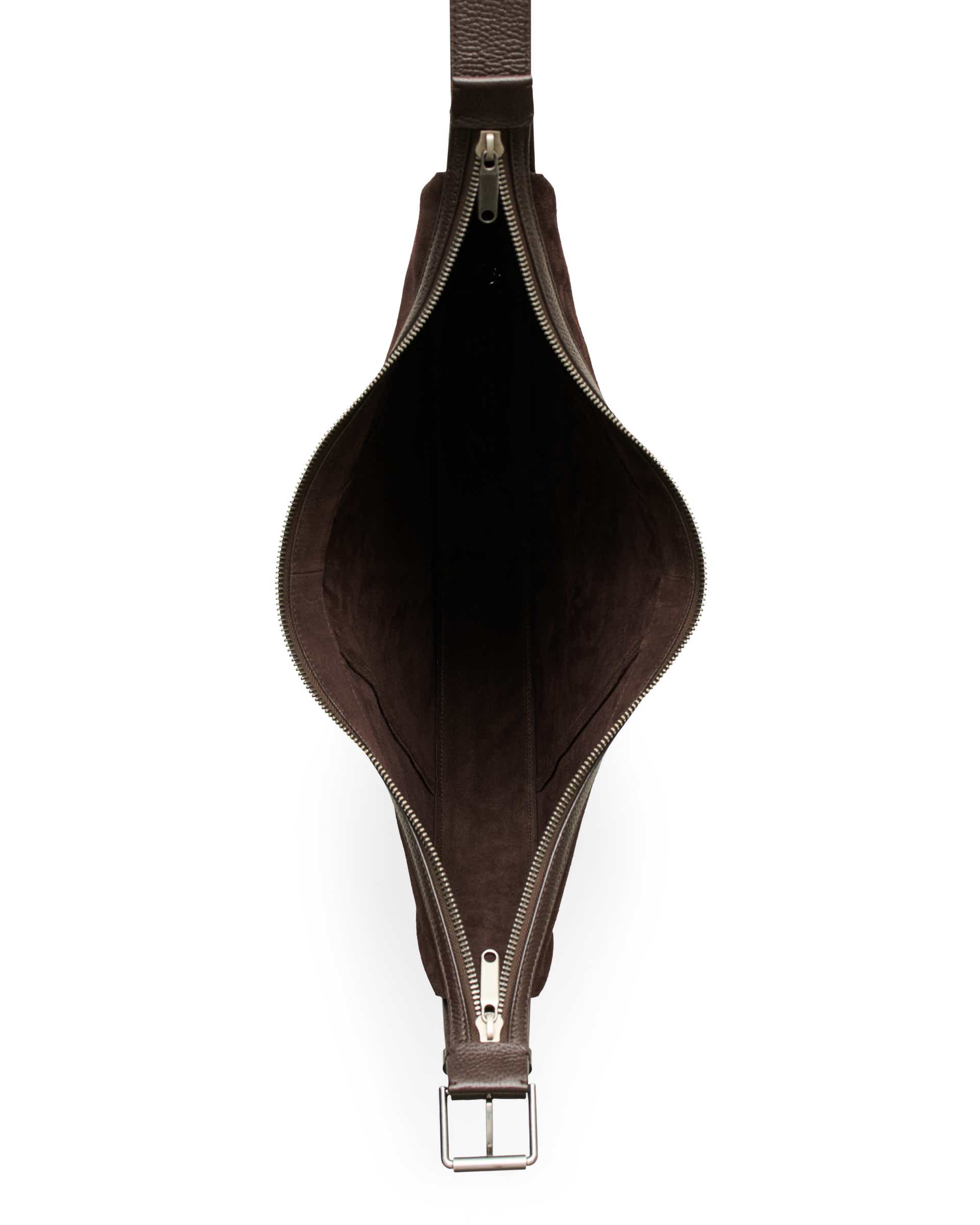 ECCO® FORTUNE BAG L dame bohemveske skinn - Brun - Birdeye