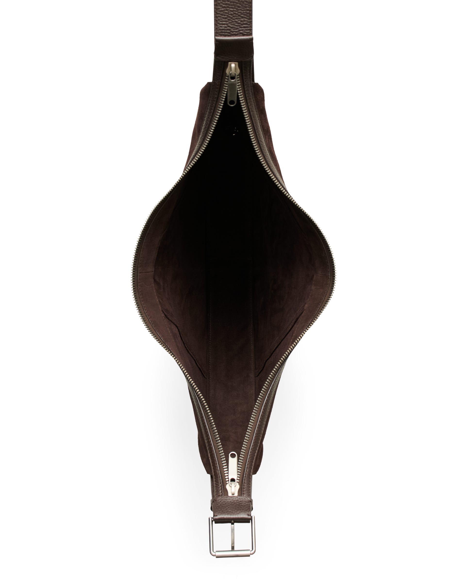 ECCO® FORTUNE BAG L dame bohemveske skinn - Brun - Main