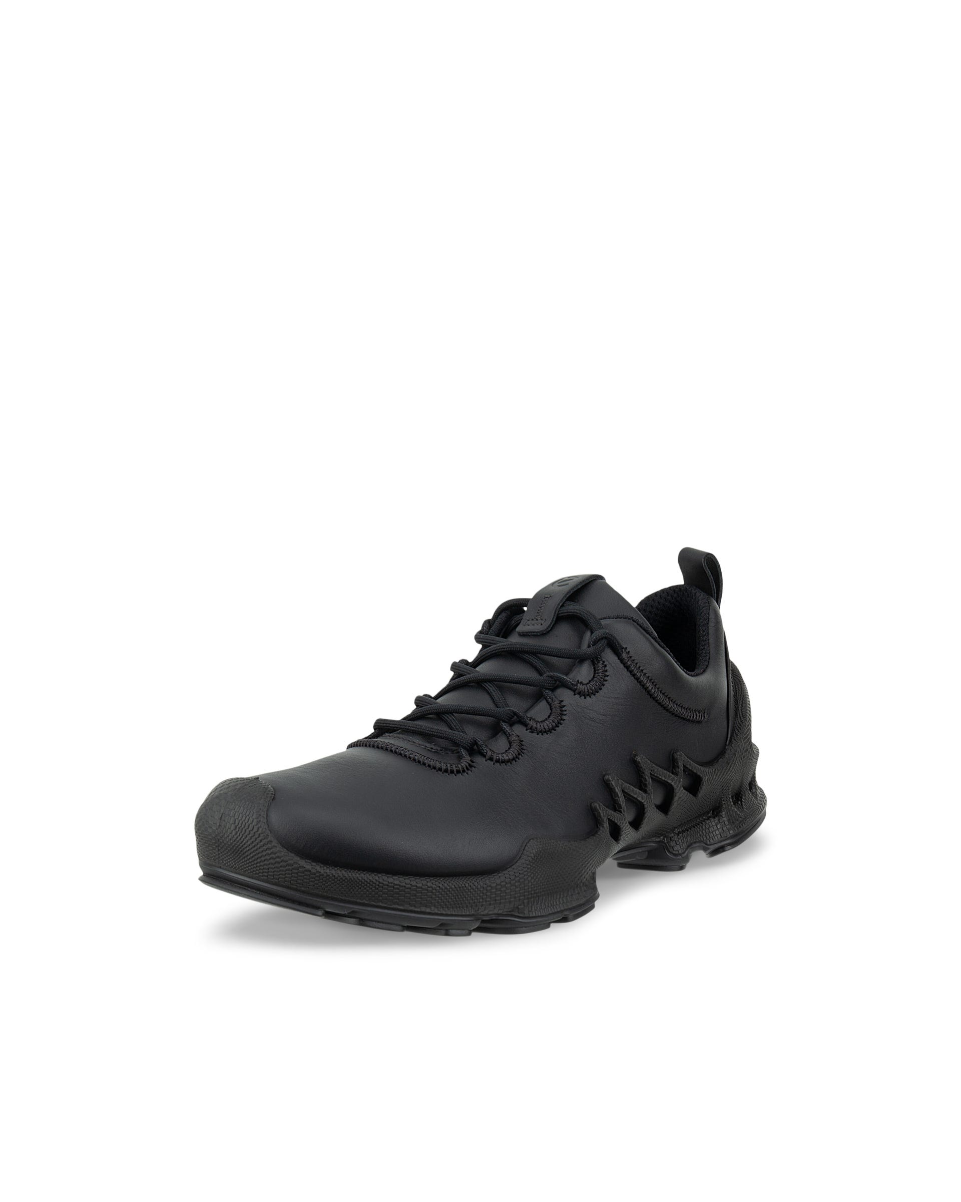 Women's ECCO® BIOM AEX Leather Shoe - Black - Main