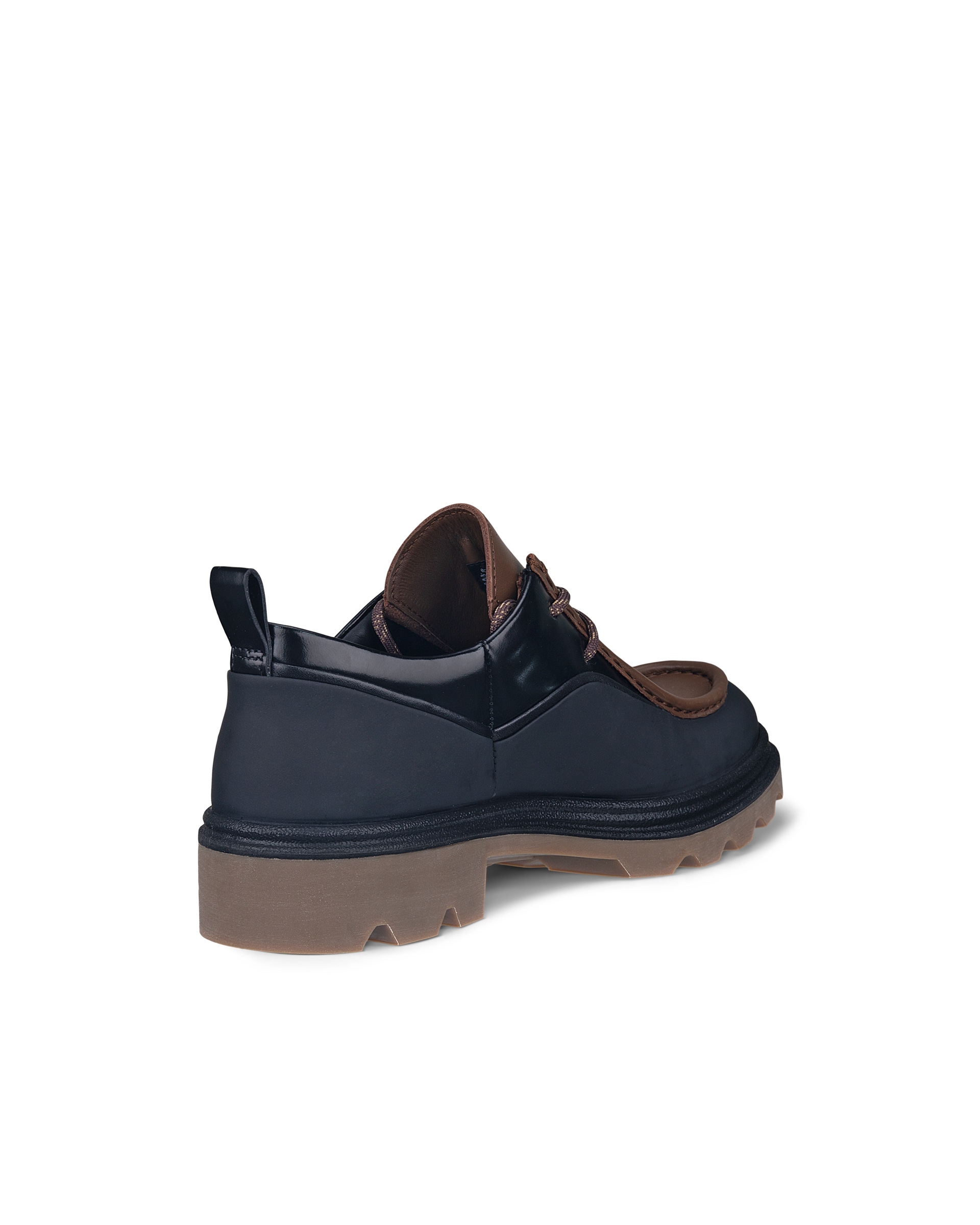 ECCO GRAINER WOMEN ウィメンズ レザーシューズ - ブラック - Back