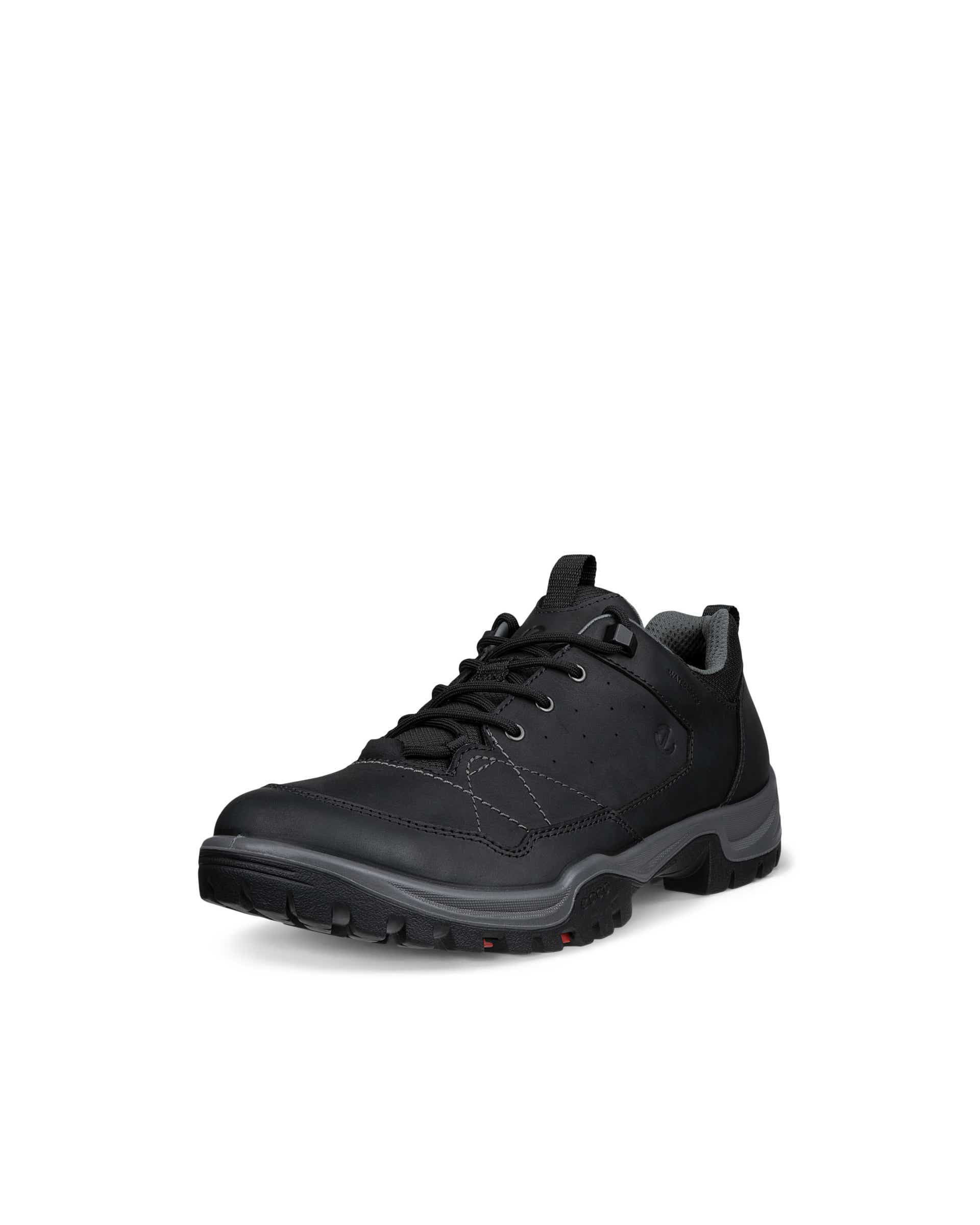 ECCO® RECEPTOR TREKK chaussures de randonnée imperméable en nubuck pour homme - Noir - Main