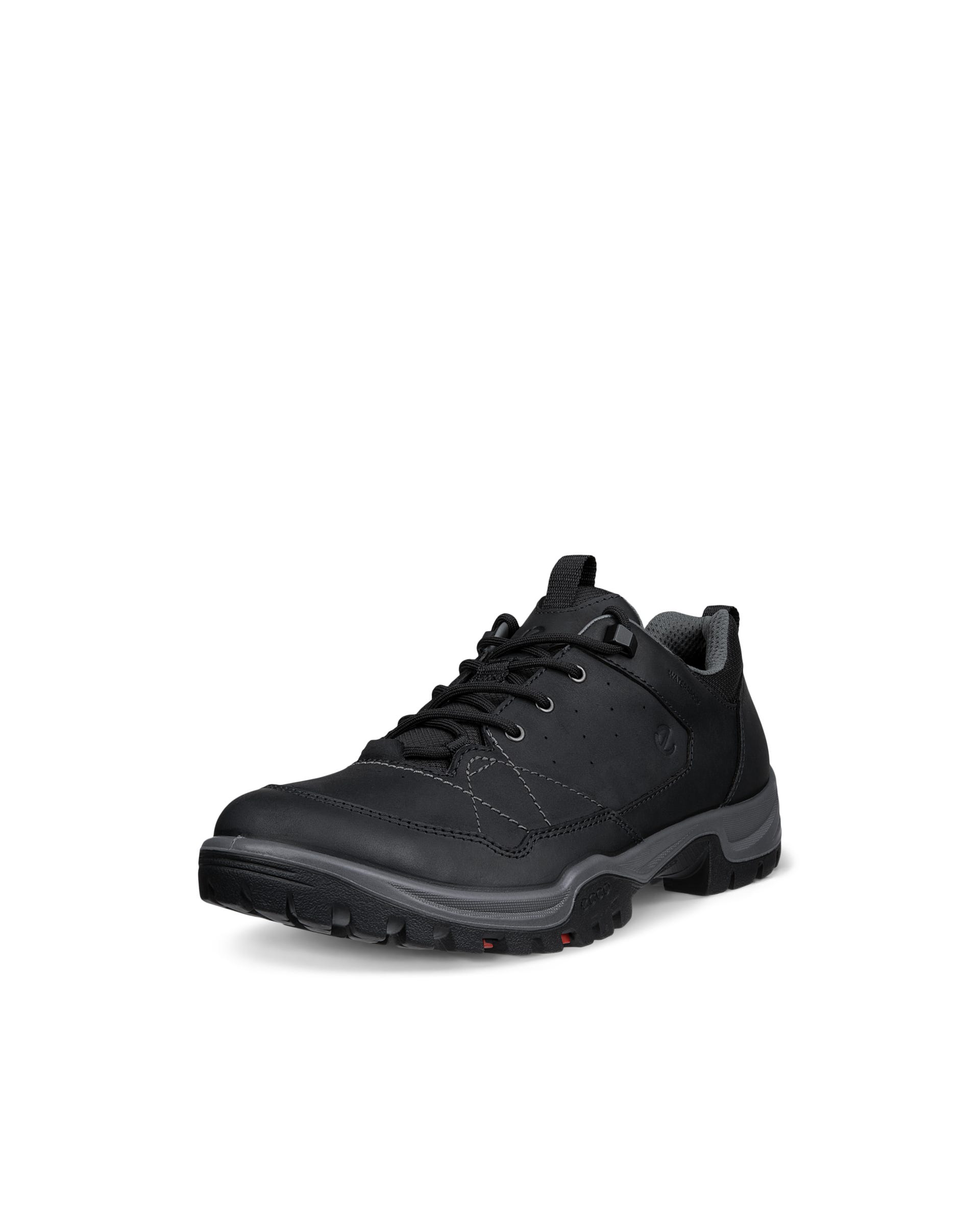 ECCO® RECEPTOR TREKK chaussures de randonnée imperméable en nubuck pour homme - Noir - Main