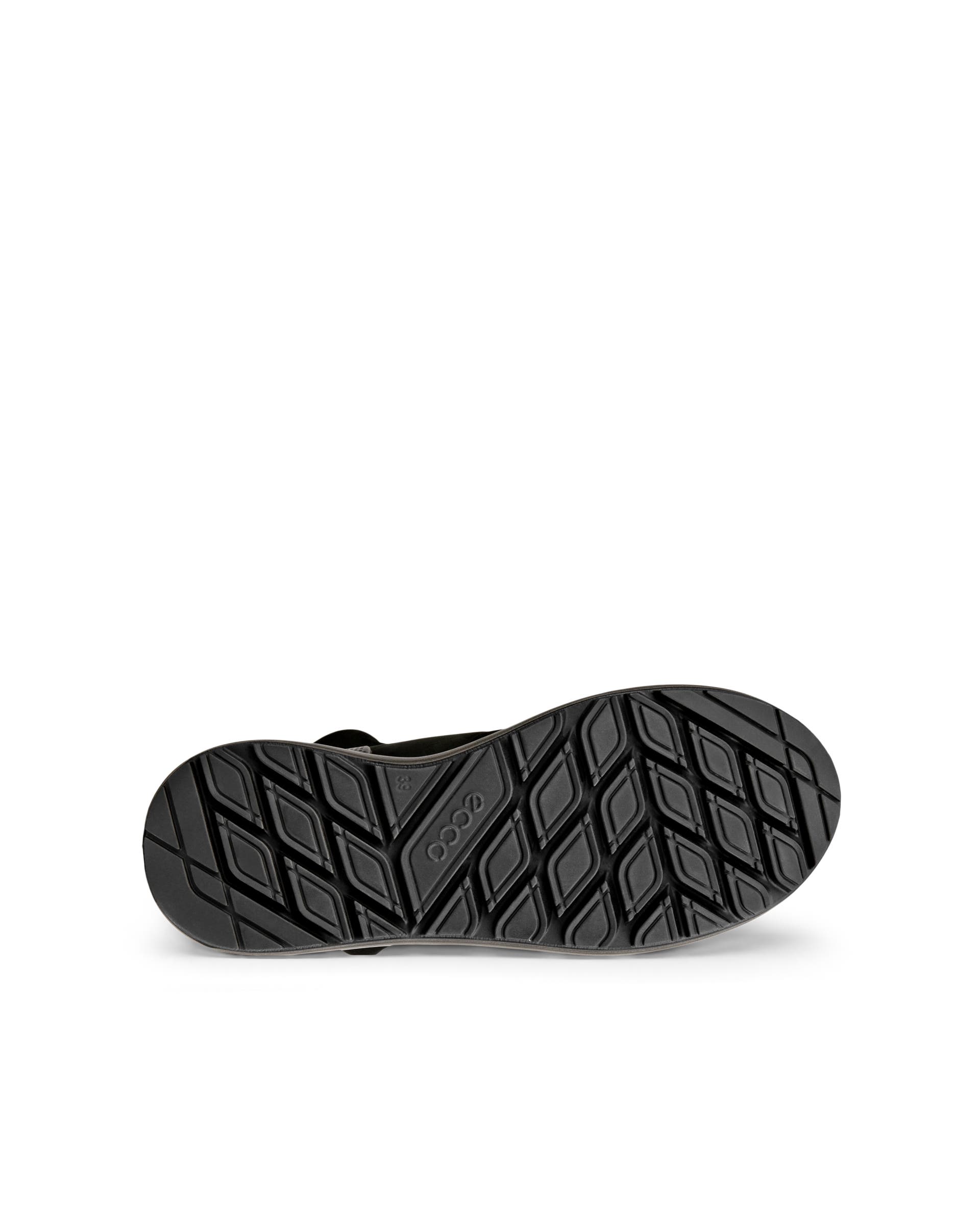 Damskie nubukowe buty outdoor za kostkę Gore-Tex ECCO® Solice - Czarny - Sole