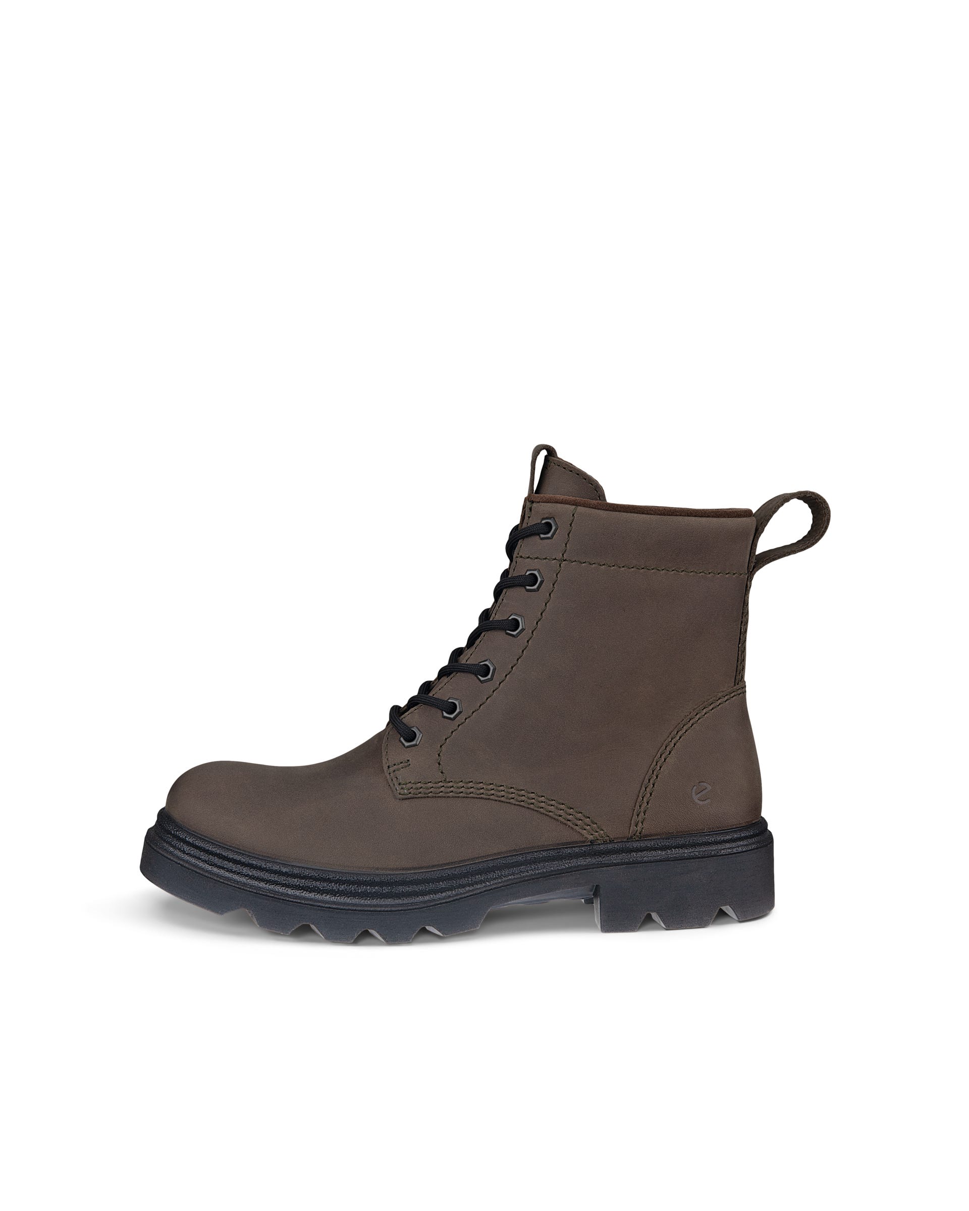 Botas impermeáveis nobuck mulher ECCO® Grainer - Castanho - Outside