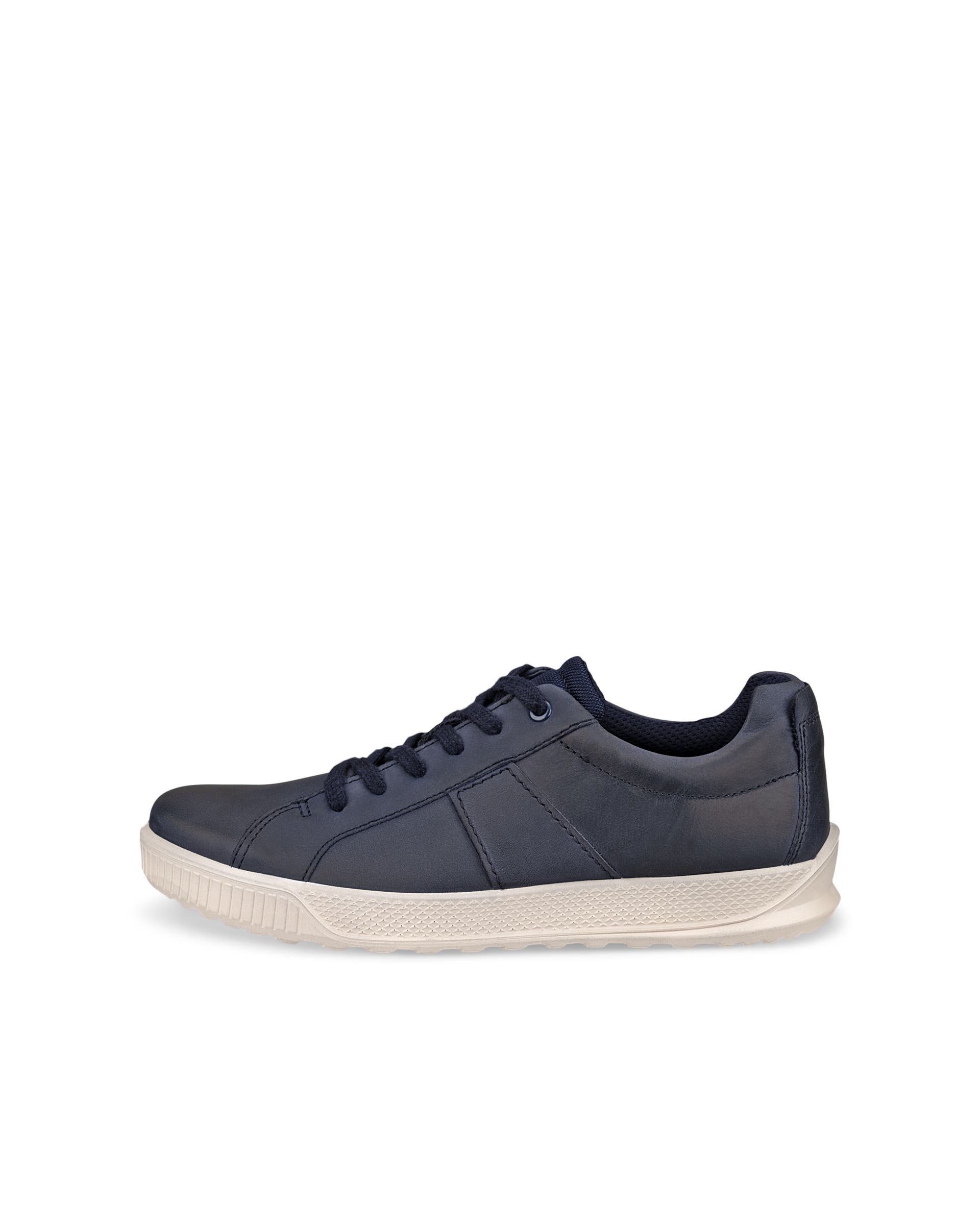 ECCO® Byway Herren Sneaker aus Nubukleder - Blau - Outside
