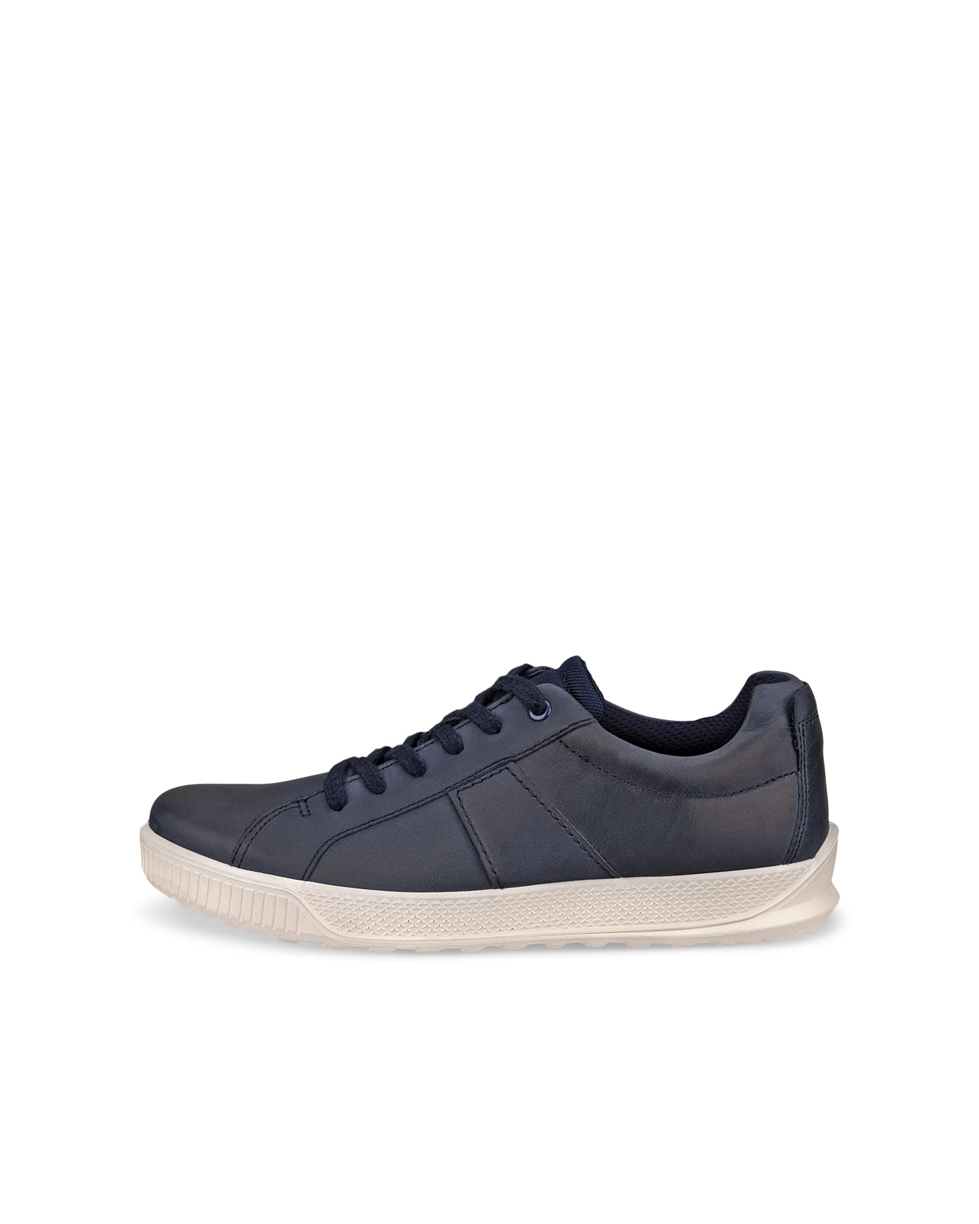 ECCO® Byway Herren Sneaker aus Nubukleder - Blau - Outside