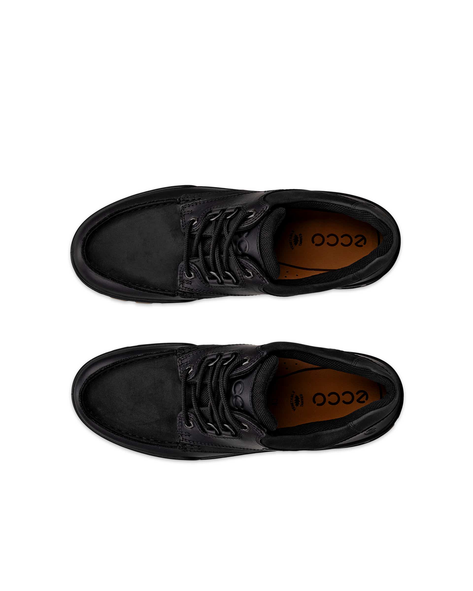 ECCO® Ult-Trn chaussure de randonnée imperméable en nubuck pour homme - Noir - Top left pair