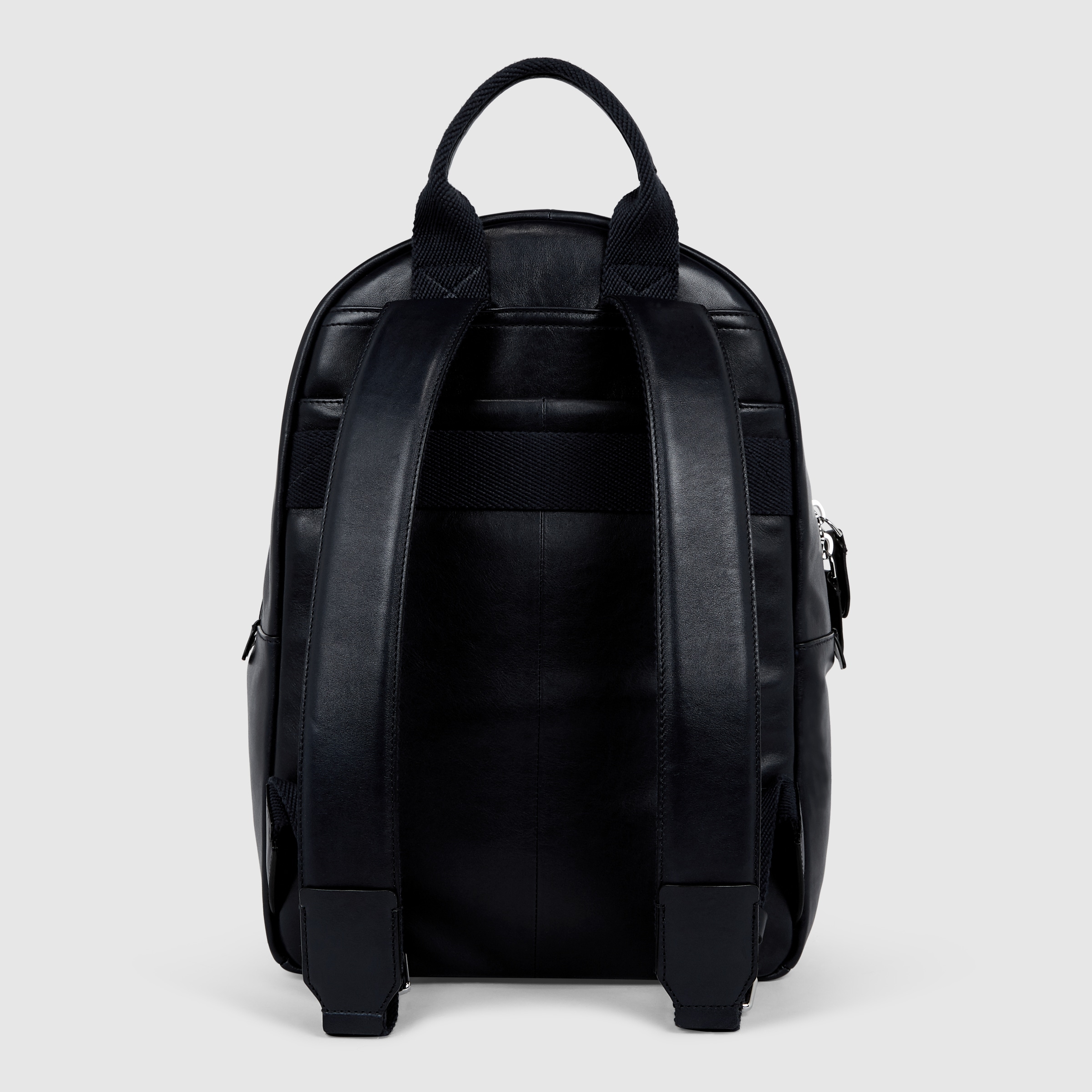 ECCO Journey Round Pack レザーバックパック - ブルー - Back