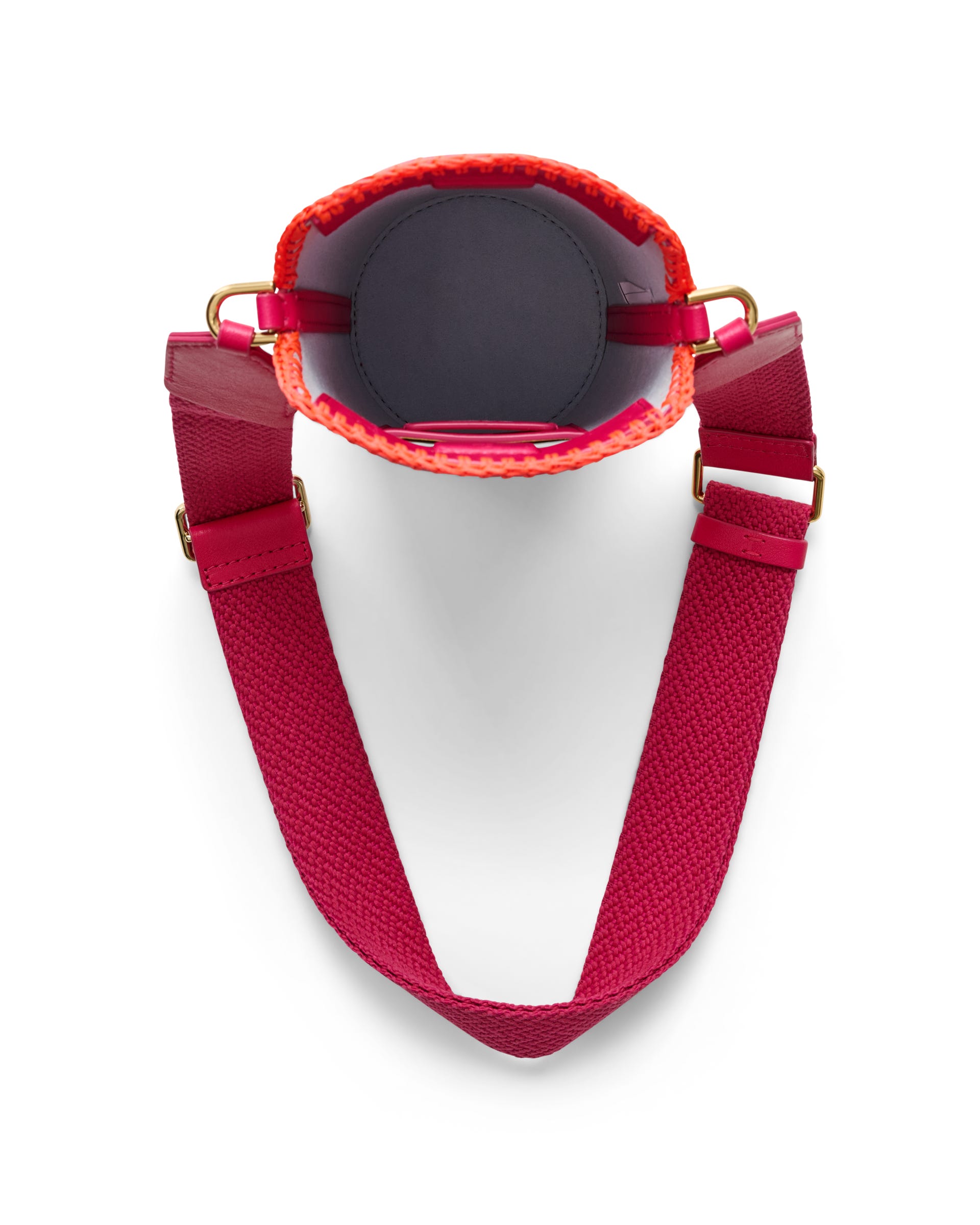 ECCO® Love Potion Pot Leather Crossbody Bag - Pink - Birdeye