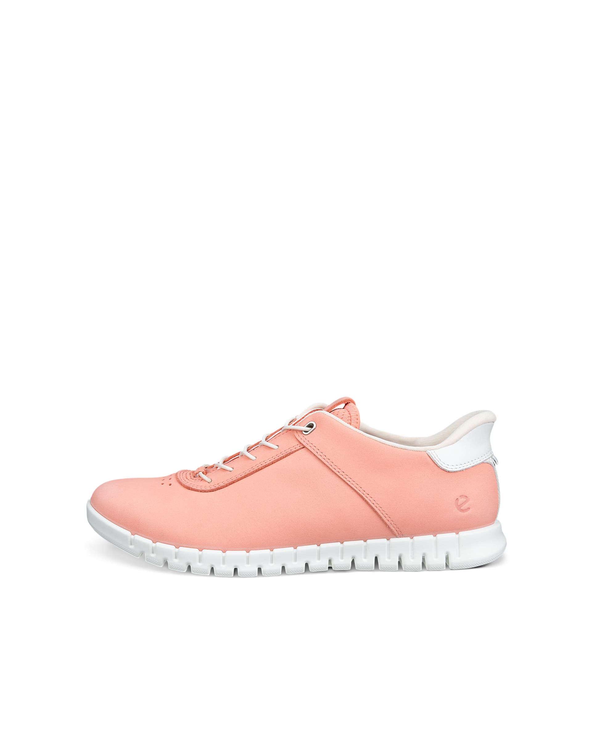 ECCO® GRUUV LITE Damen Lederschnürschuh - Orange - Outside