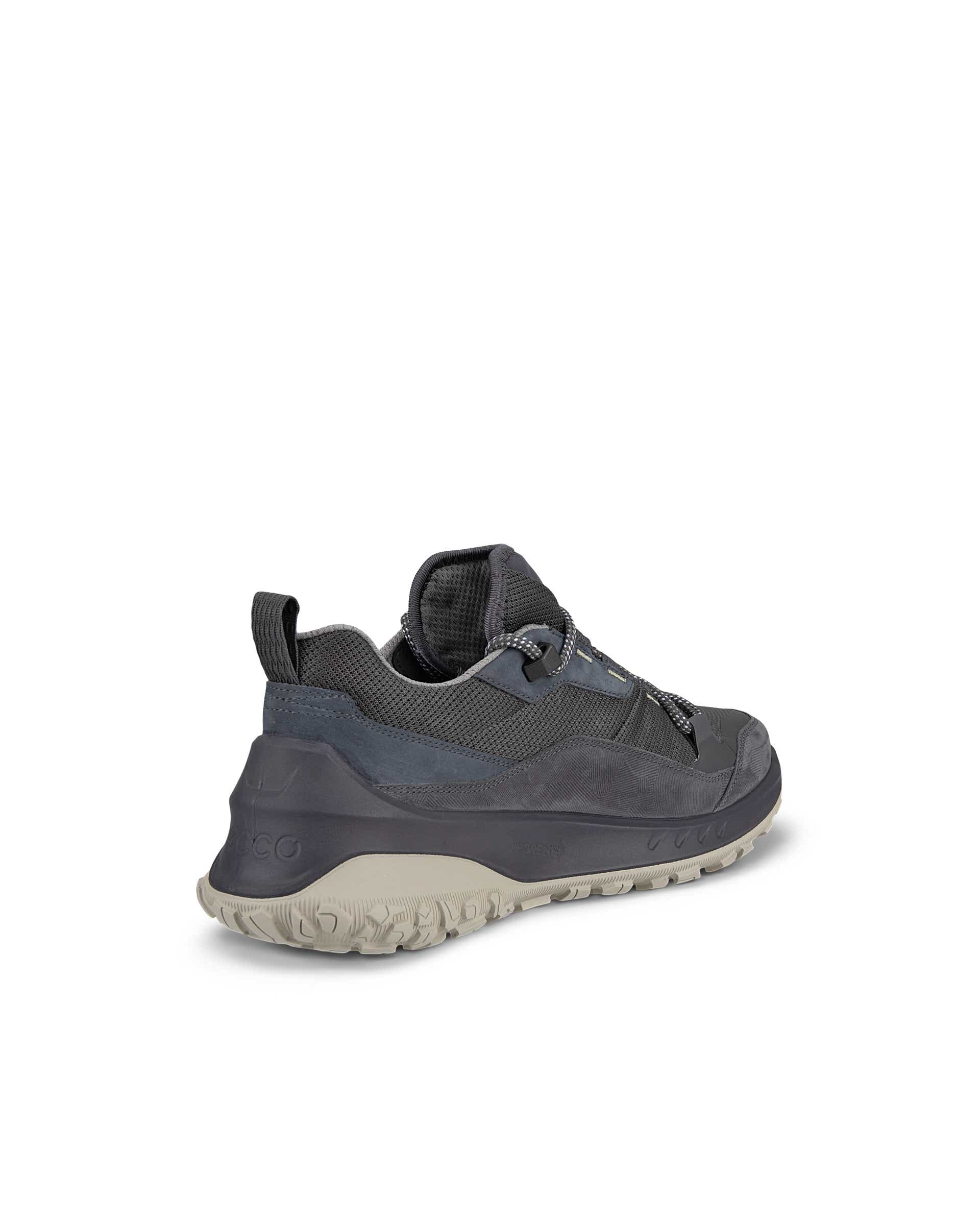 ECCO ULT-TRN Low ウィメンズ ヌバックウォータープルーフスニーカー - グレー - Back