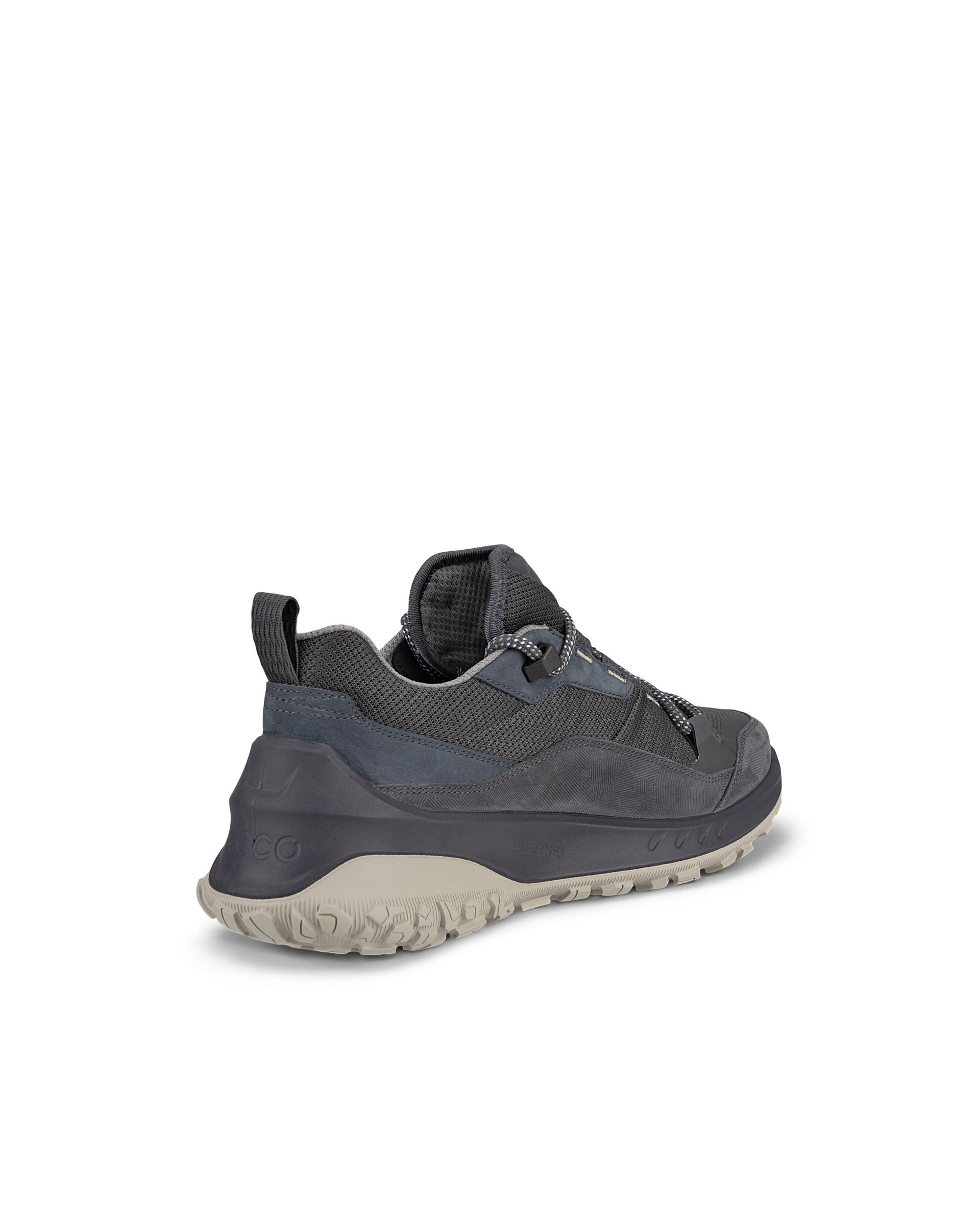 ECCO ULT-TRN Low ウィメンズ ヌバックウォータープルーフスニーカー - グレー - Back