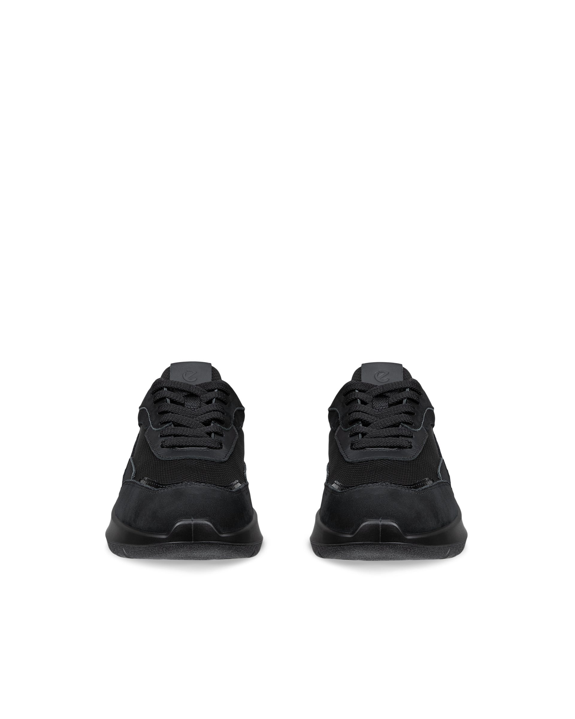 ECCO® VALERIE nubukist spordi- ja vabaajajalats naistele - Must - Front pair
