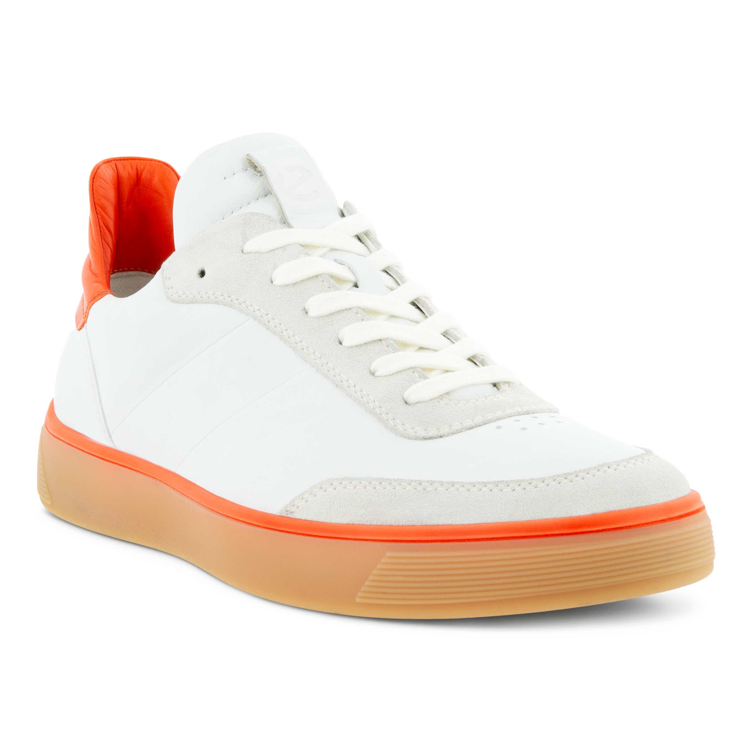 ECCO Men Chaussure Lacée Street Tray Sneaker - White - Main