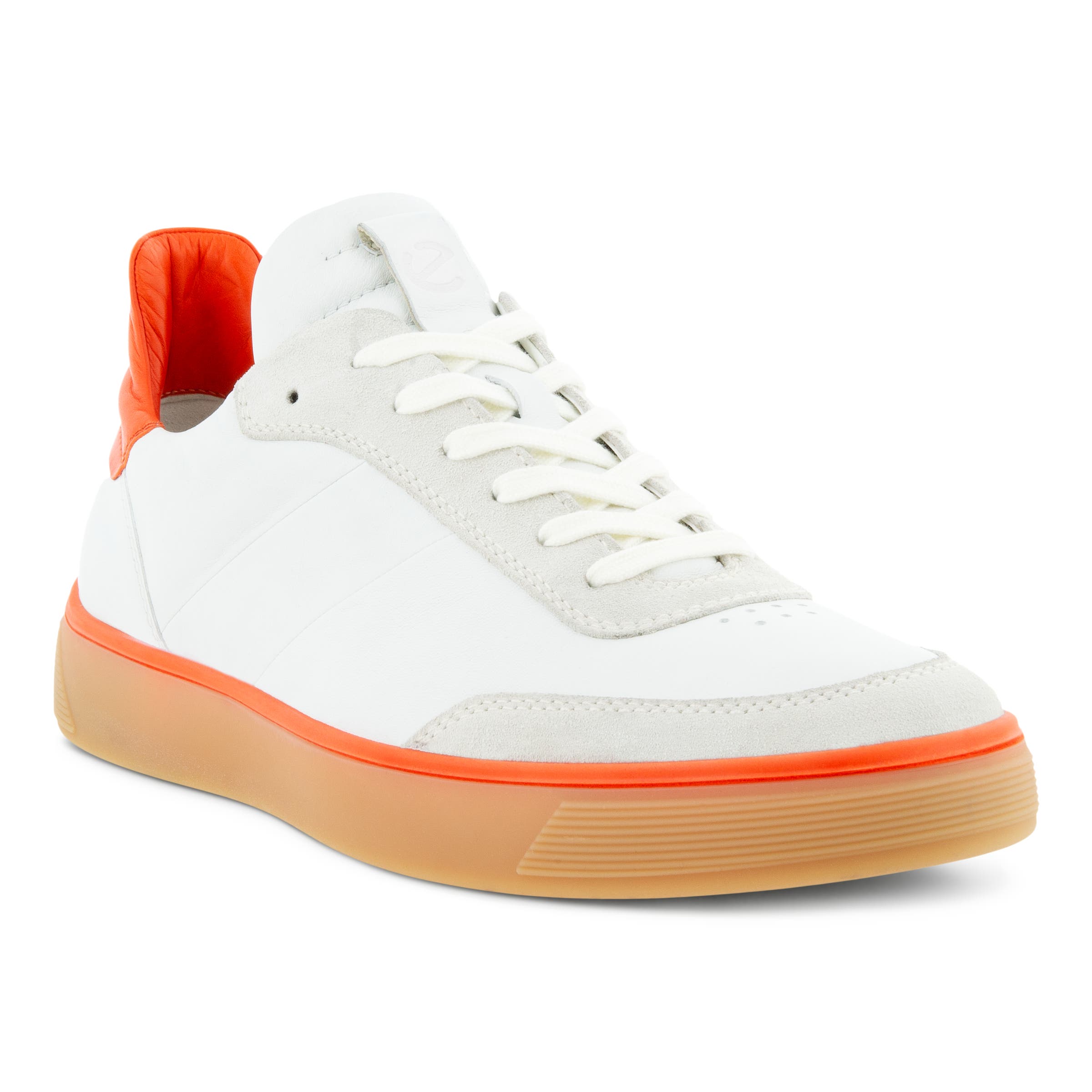 ECCO Men Chaussure Lacée Street Tray Sneaker - White - Main