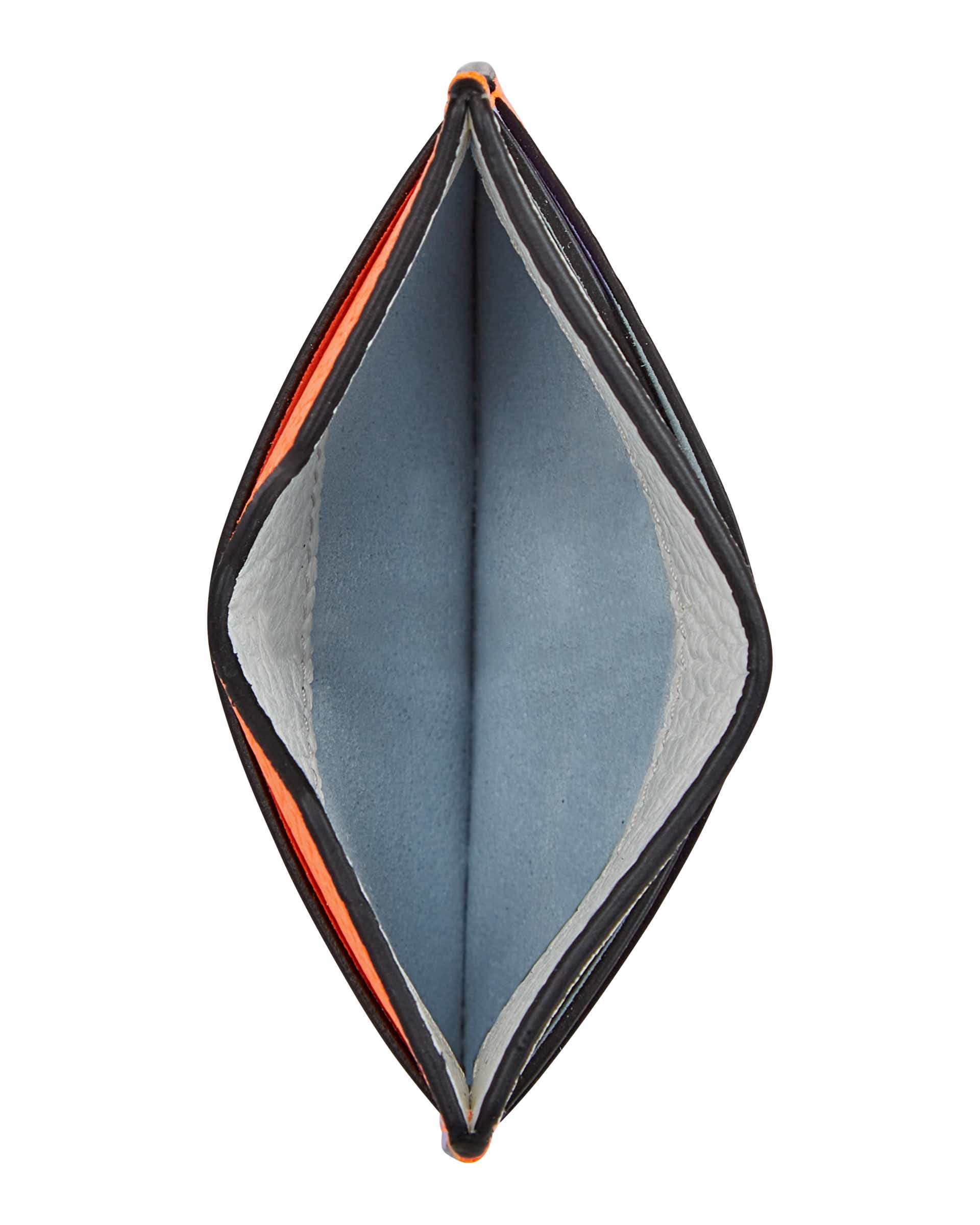 ECCO Card Case Circular Pebbled レザーカードケース - オレンジ - Birdeye