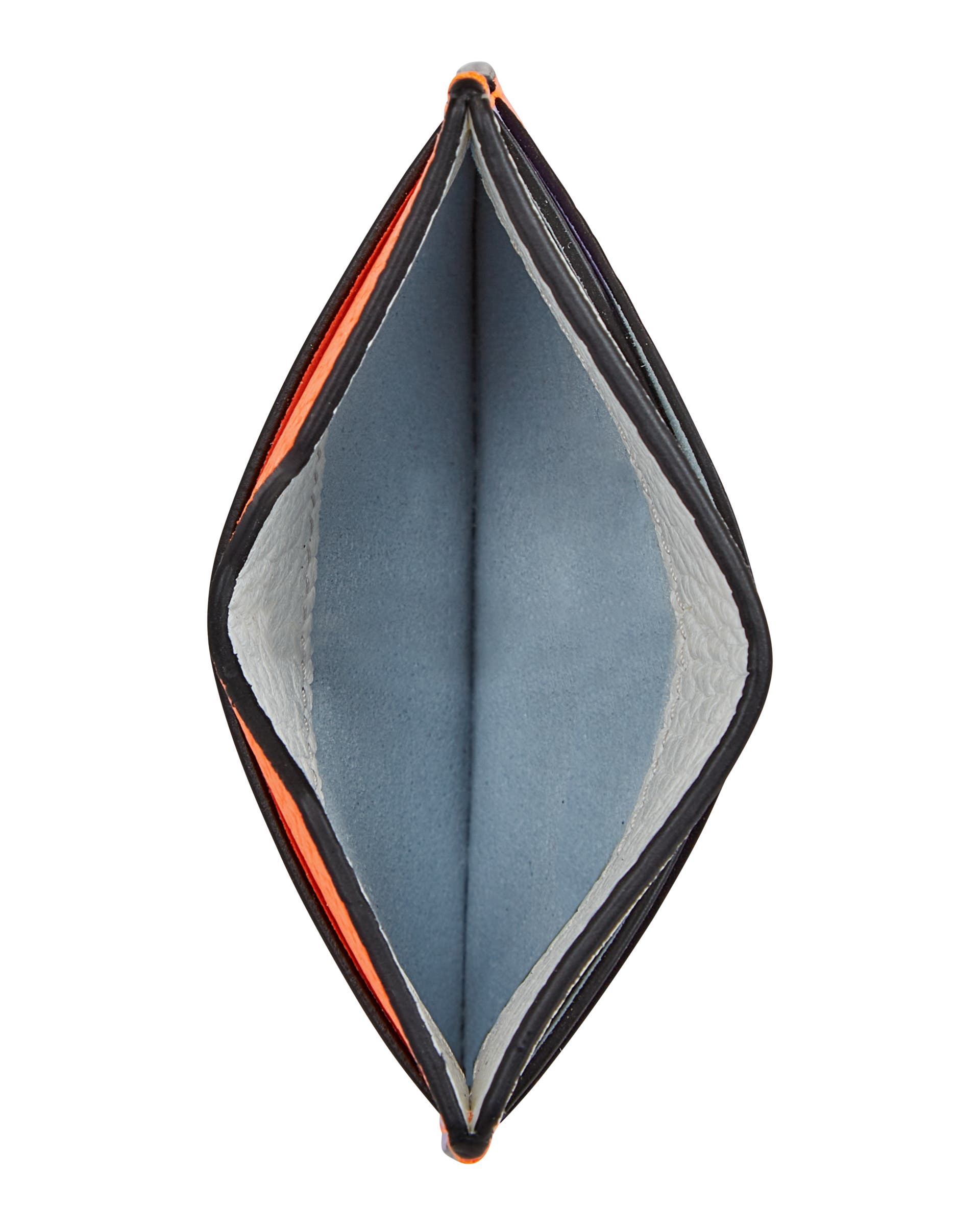 ECCO® Circular Leather Card Case - Orange - Birdeye