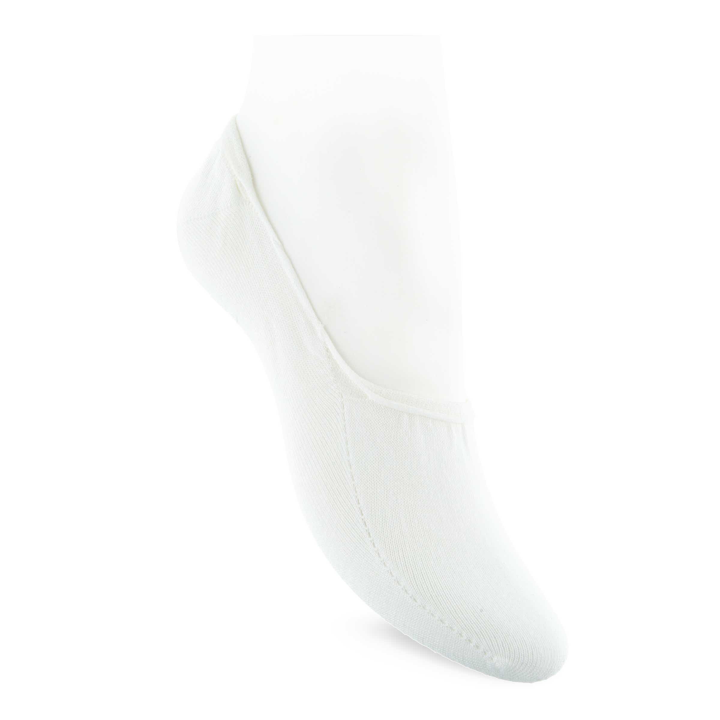 Unisex ECCO® Soft Touch Footies (2-Pack) - White - Main