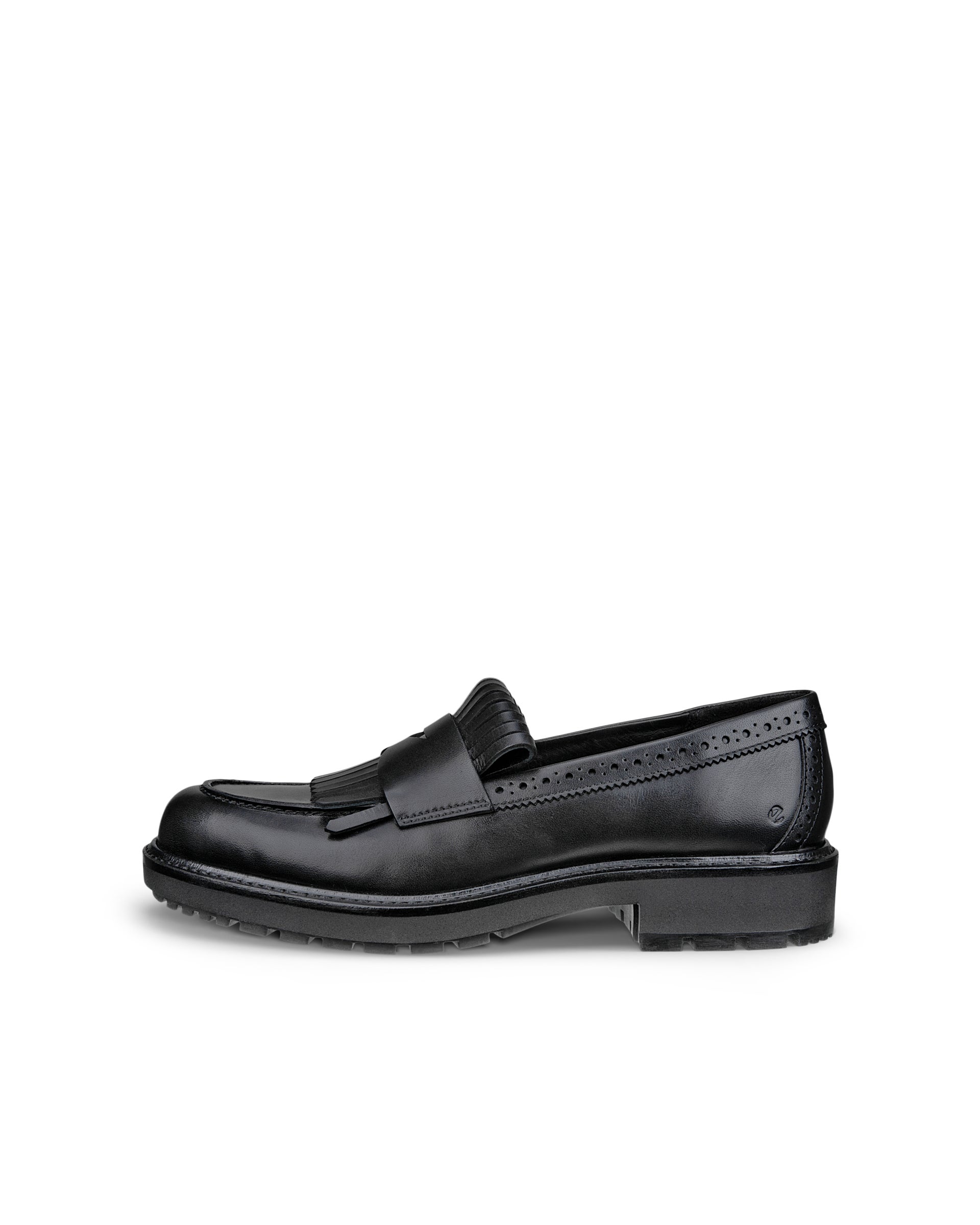 ECCO® METROPOLE OSLO mocassins en cuir pour femme - Noir - Outside