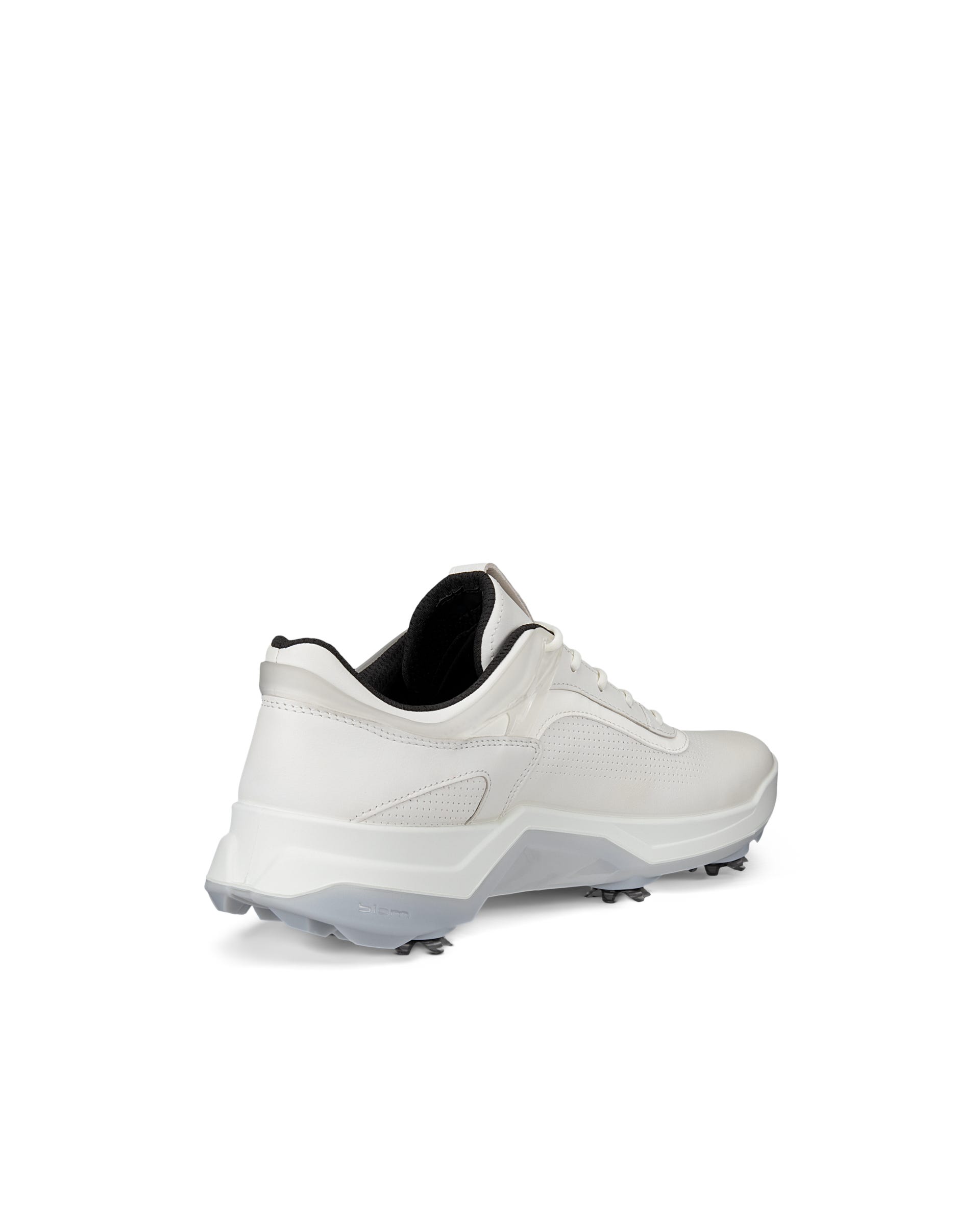 Men's ECCO® Golf Biom G5 Leather Cleated Waterproof Golf Shoe - White - Outside