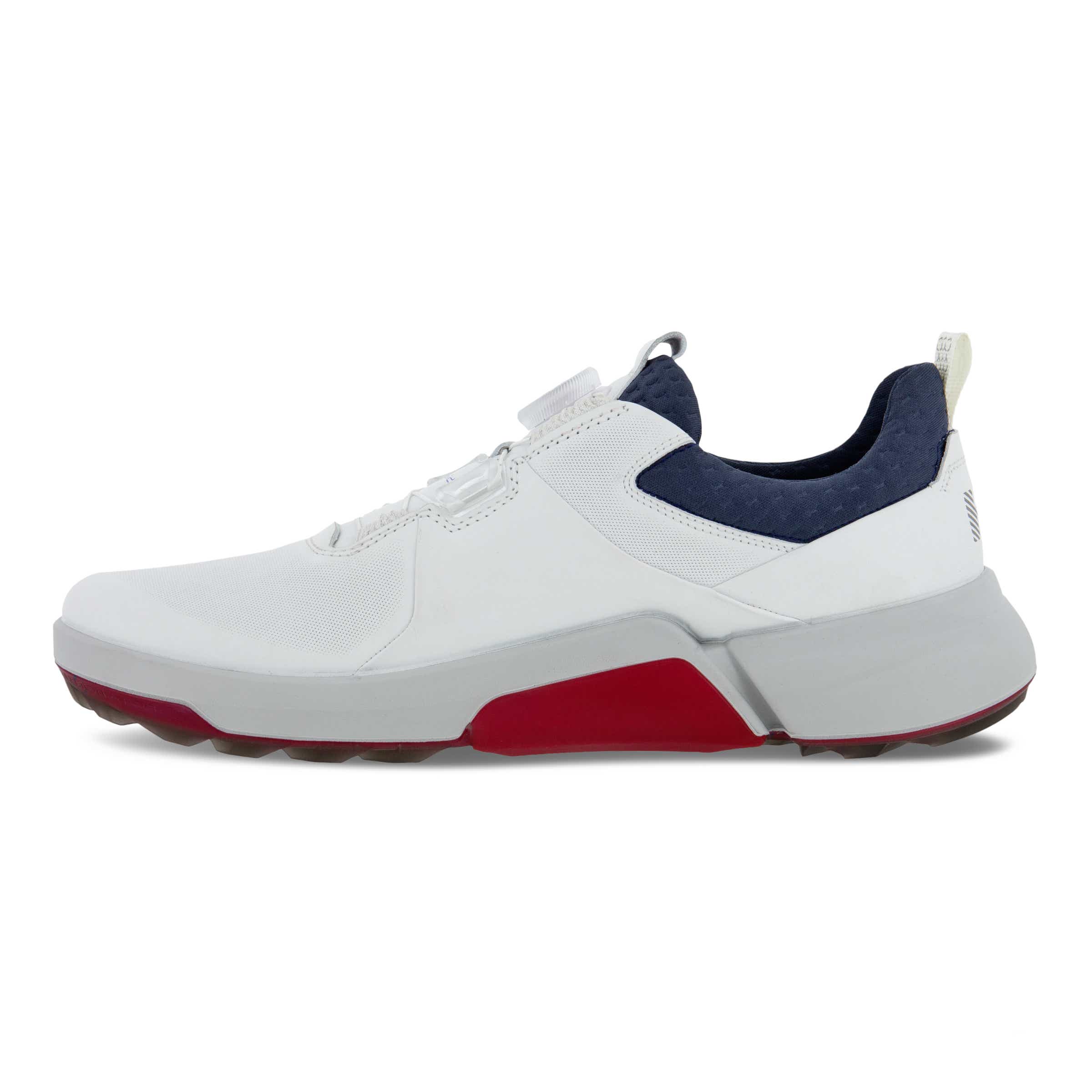 ECCO Golf BIOM H4 メンズ レザーGore-Texゴルフシューズ | ホワイト ECCO Golf BIOM H4 メンズ レザーGore-Texゴルフシューズ | ホワイト