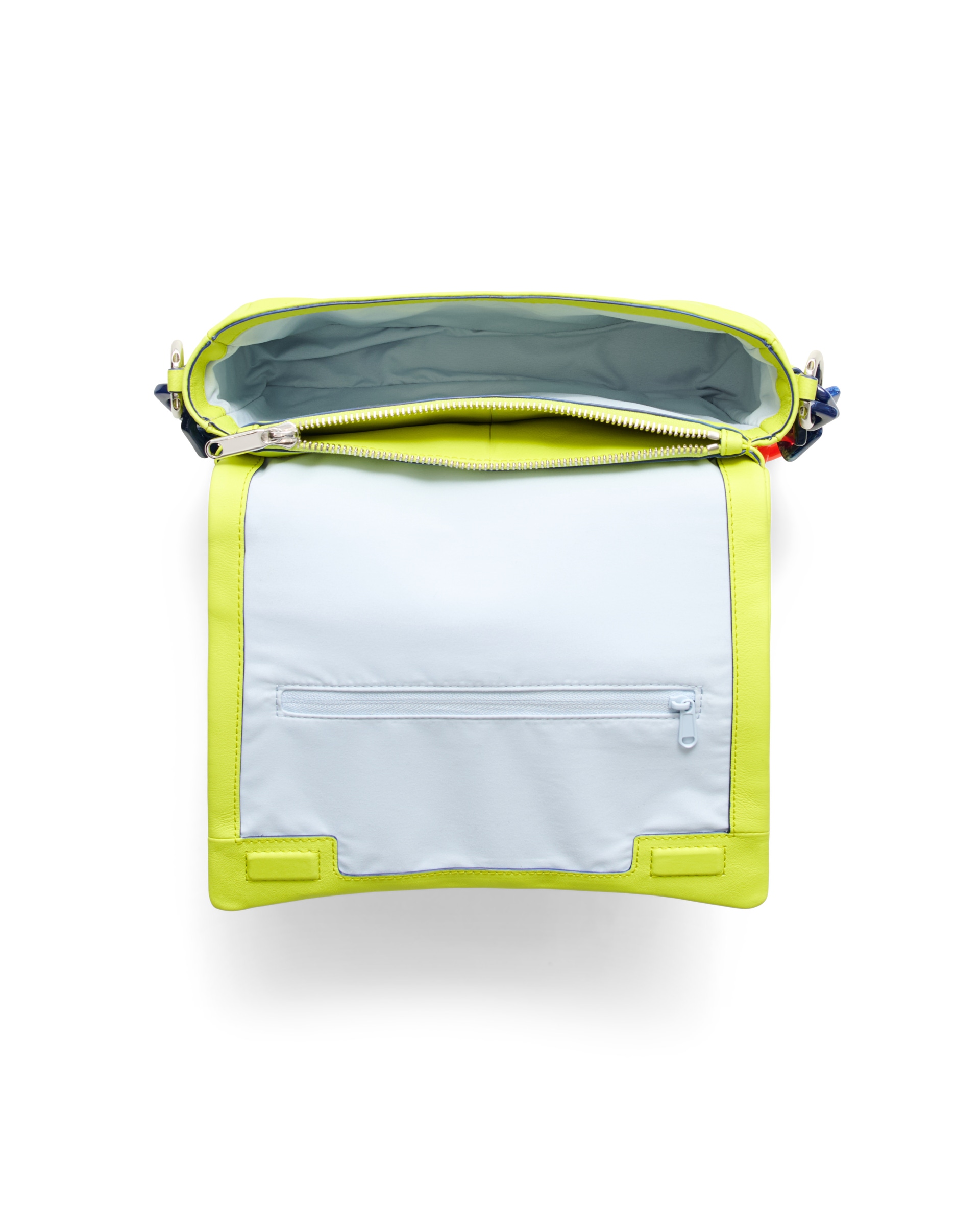 Kožená crossbody kabelka ECCO® Pinch - Zelená - Birdeye