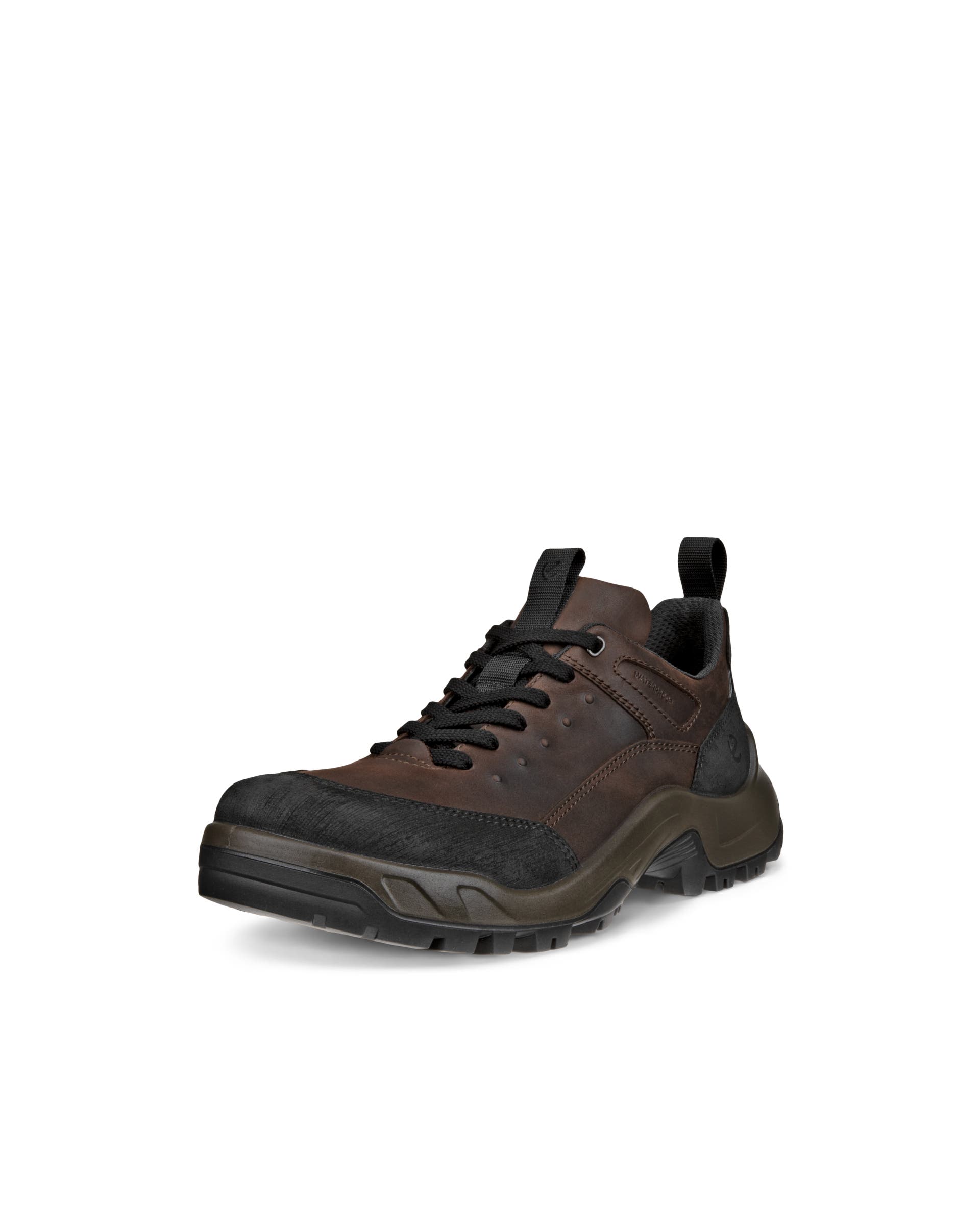 ECCO® Offroad Heren waterdichte sneakers in nubuck - Bruin - Main