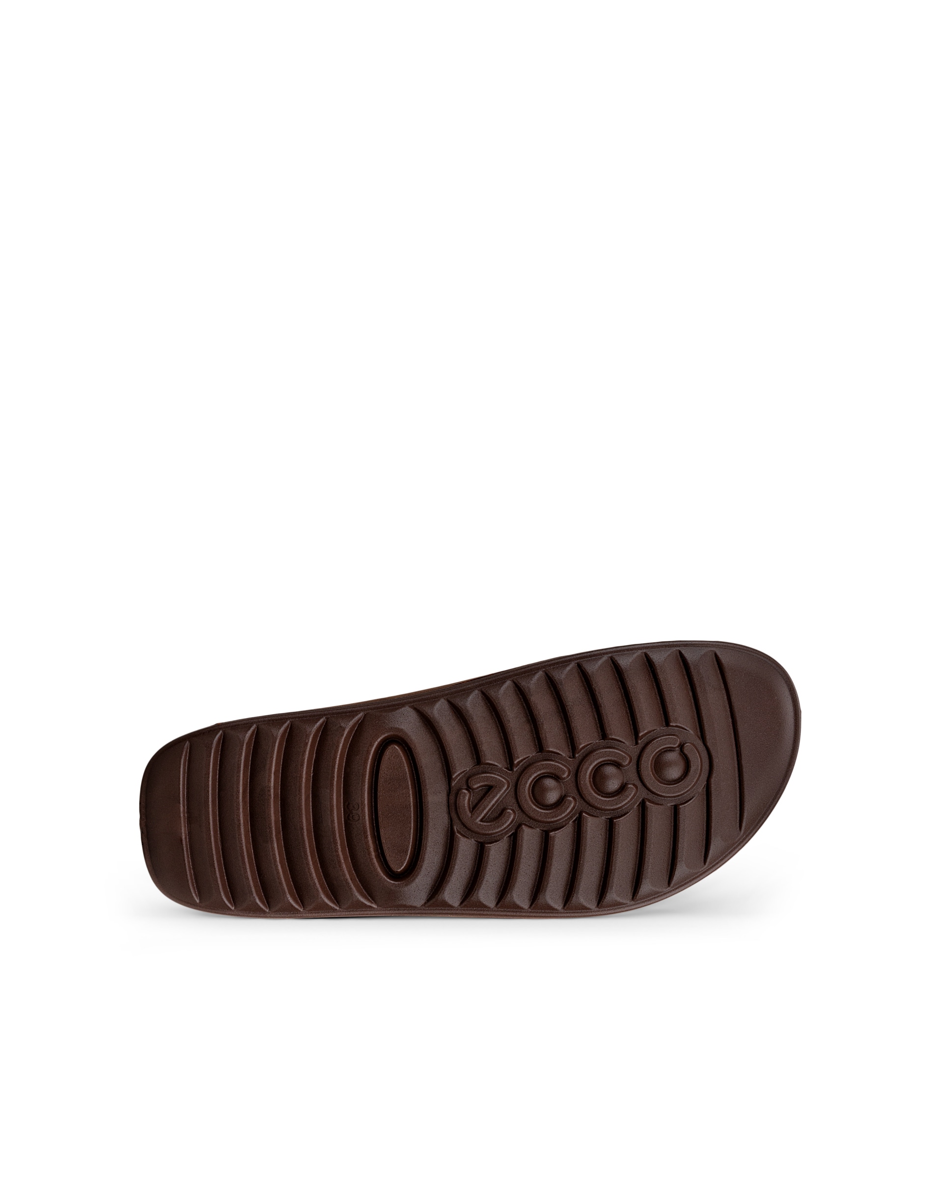 Dámské nubukové páskové sandály ECCO® COZMO - Hnědá - Sole