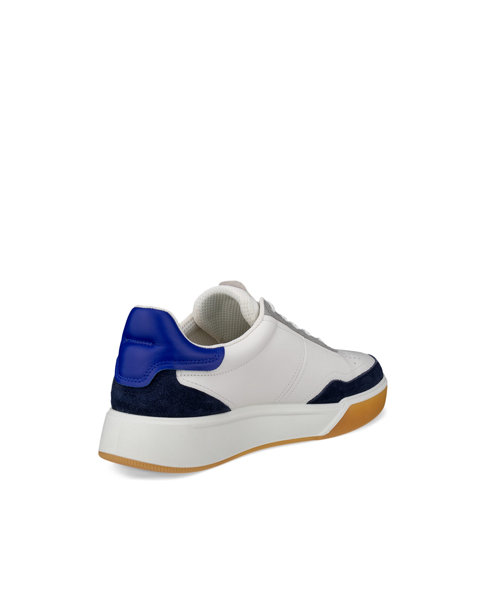 ECCO® Street Court Skinnsneaker herr - Vit - Back