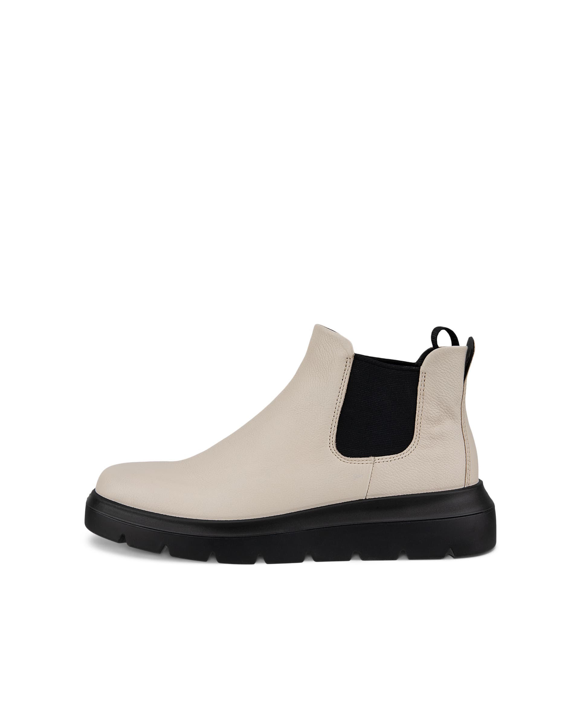 ECCO Nouvelle Womens Chelsea Boots - Beige - Outside