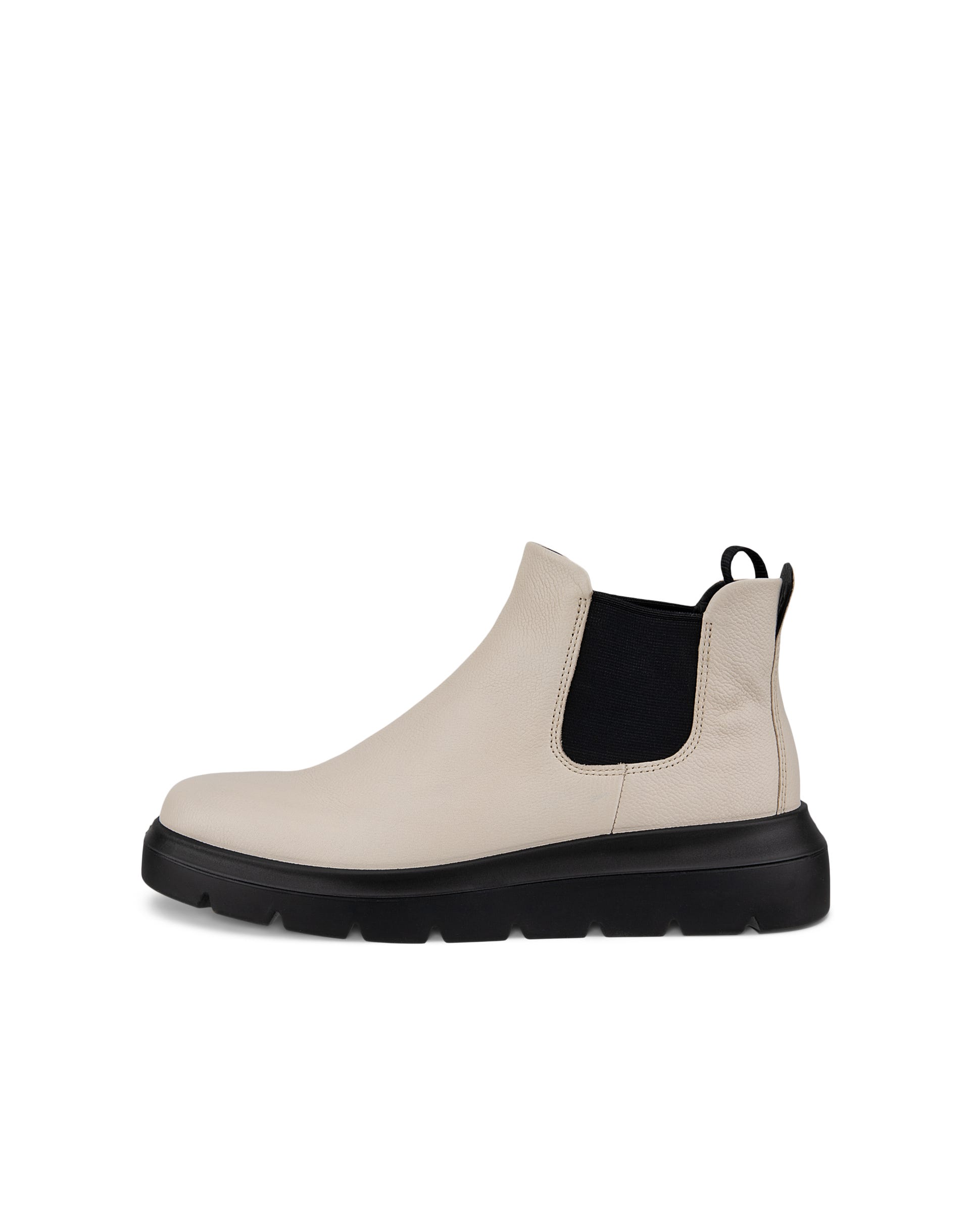 ECCO Nouvelle Womens Chelsea Boots - Beige - Outside