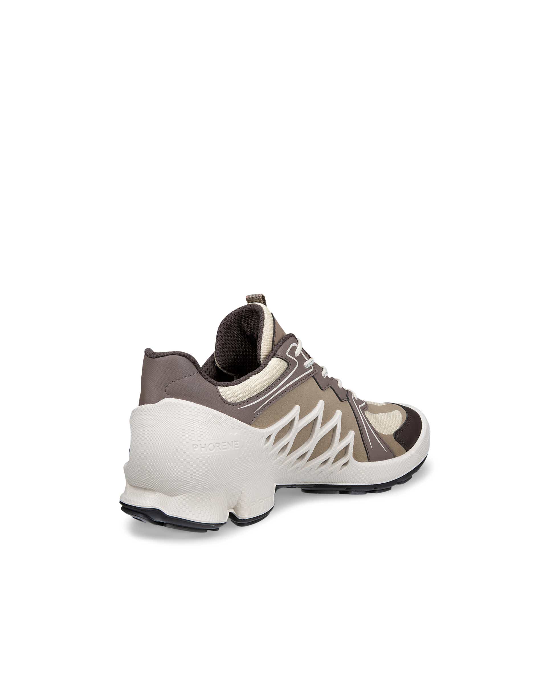 Dámské textilní outdoorové Gore-Tex tenisky ECCO® BIOM AEX - Hnědá - Back