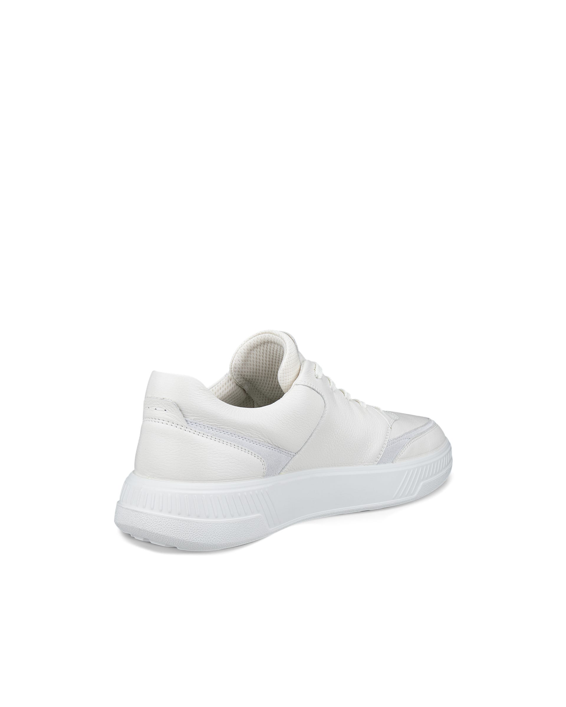 Men's ECCO® MOVE Leather Sneaker - White - Back