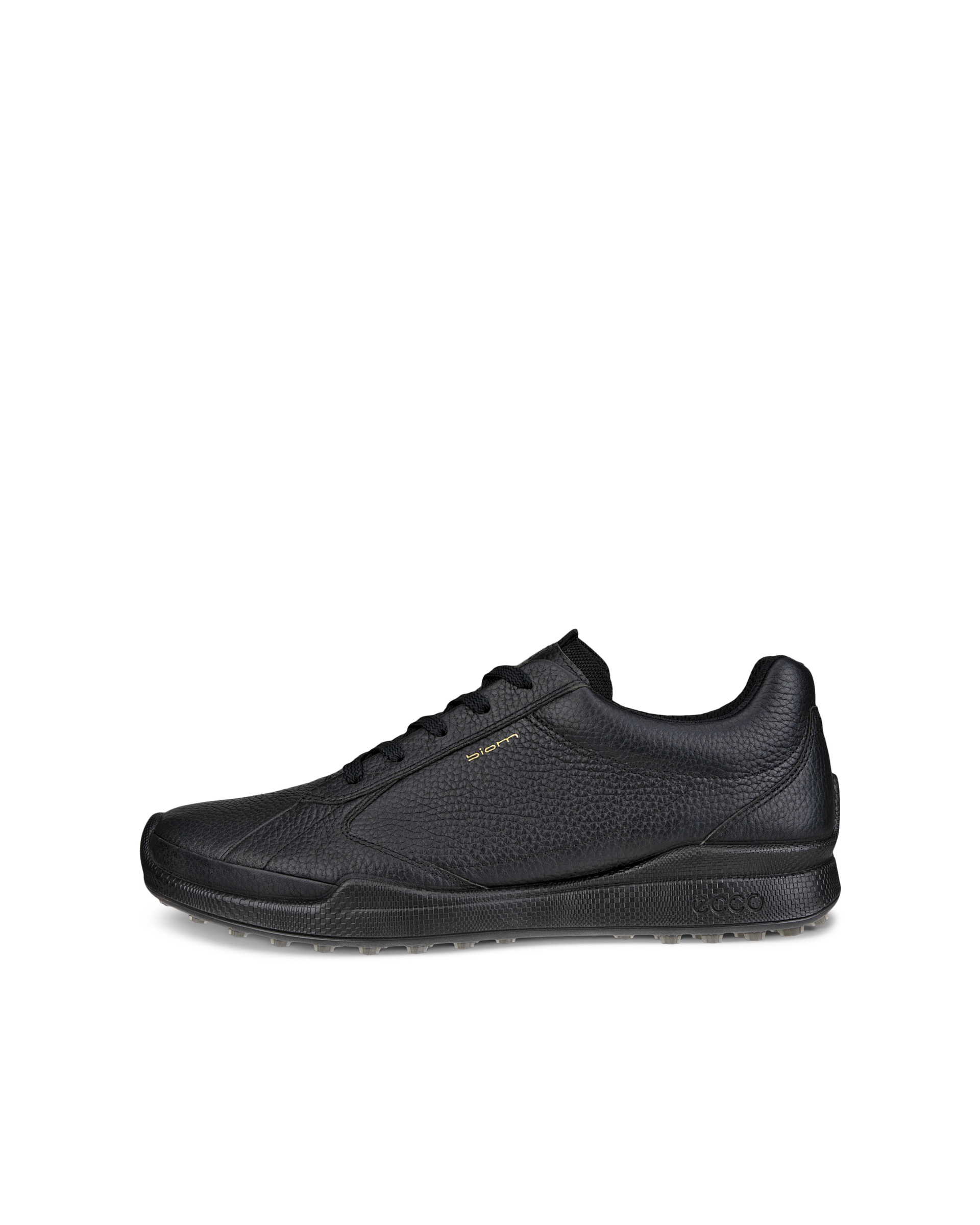 ECCO Golf BIOM Hybrid メンズ レザーゴルフシューズ - ブラック - Outside