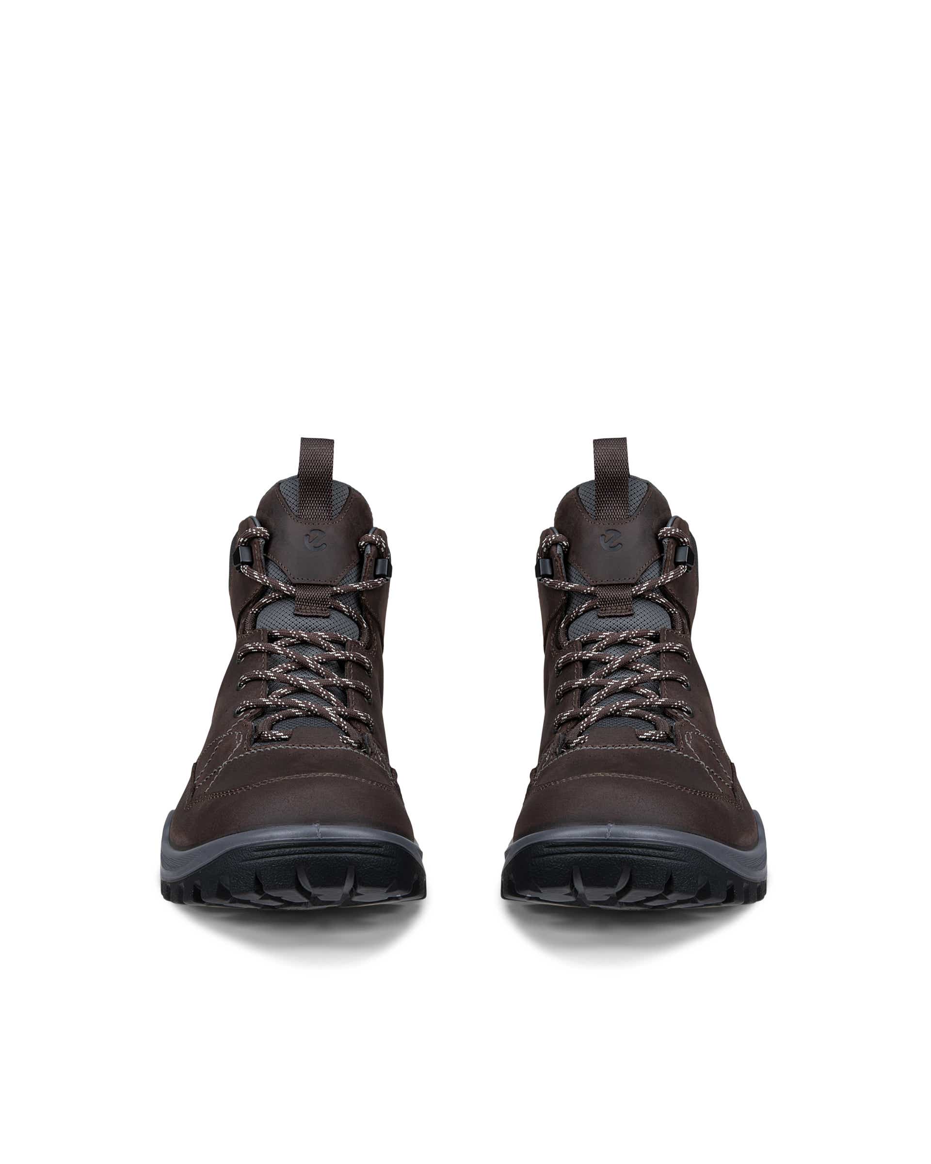 ECCO® RECEPTOR TREKK Herren Wasserdichte Wanderschuh aus Nubukleder - Braun - Front pair