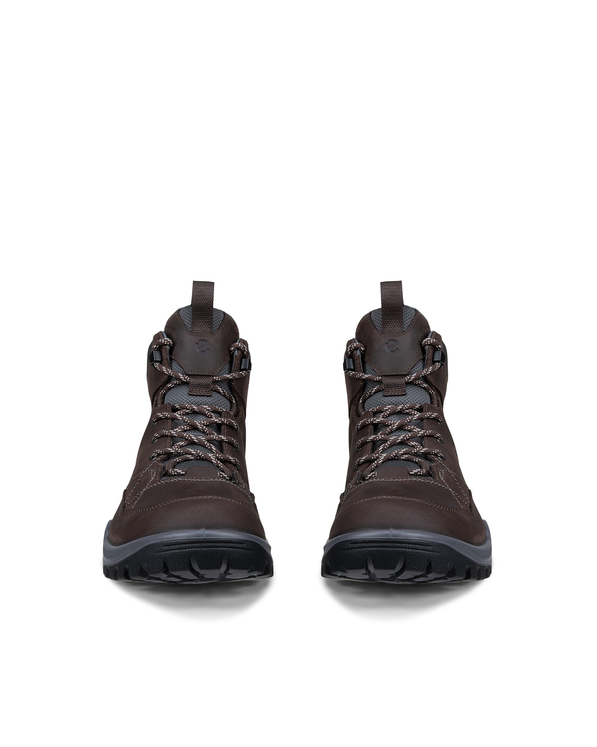 ECCO® RECEPTOR TREKK Herren Wasserdichte Wanderschuh aus Nubukleder - Braun - Front pair
