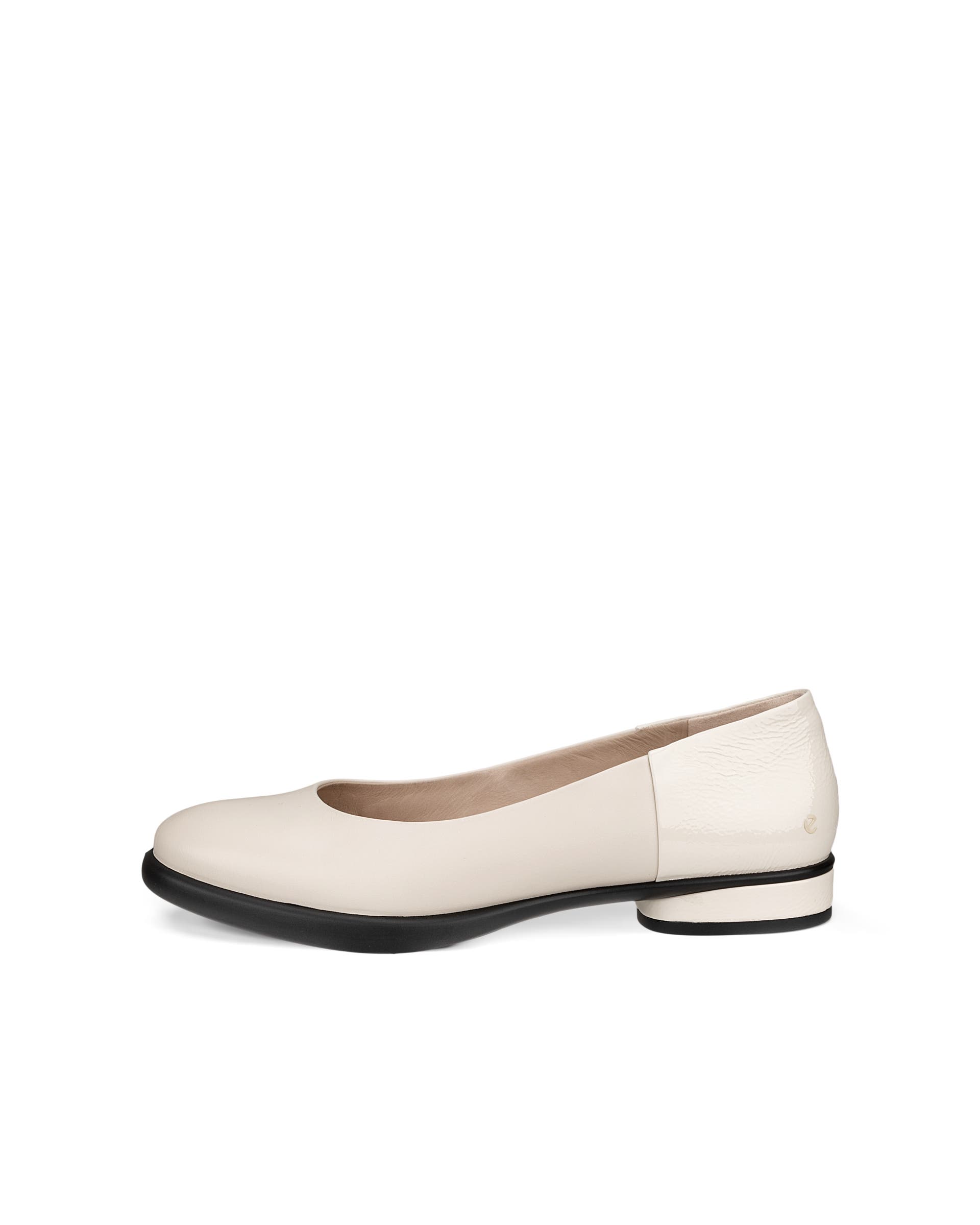 ECCO® Sculpted LX Damen Lederballerina - Beige - Outside