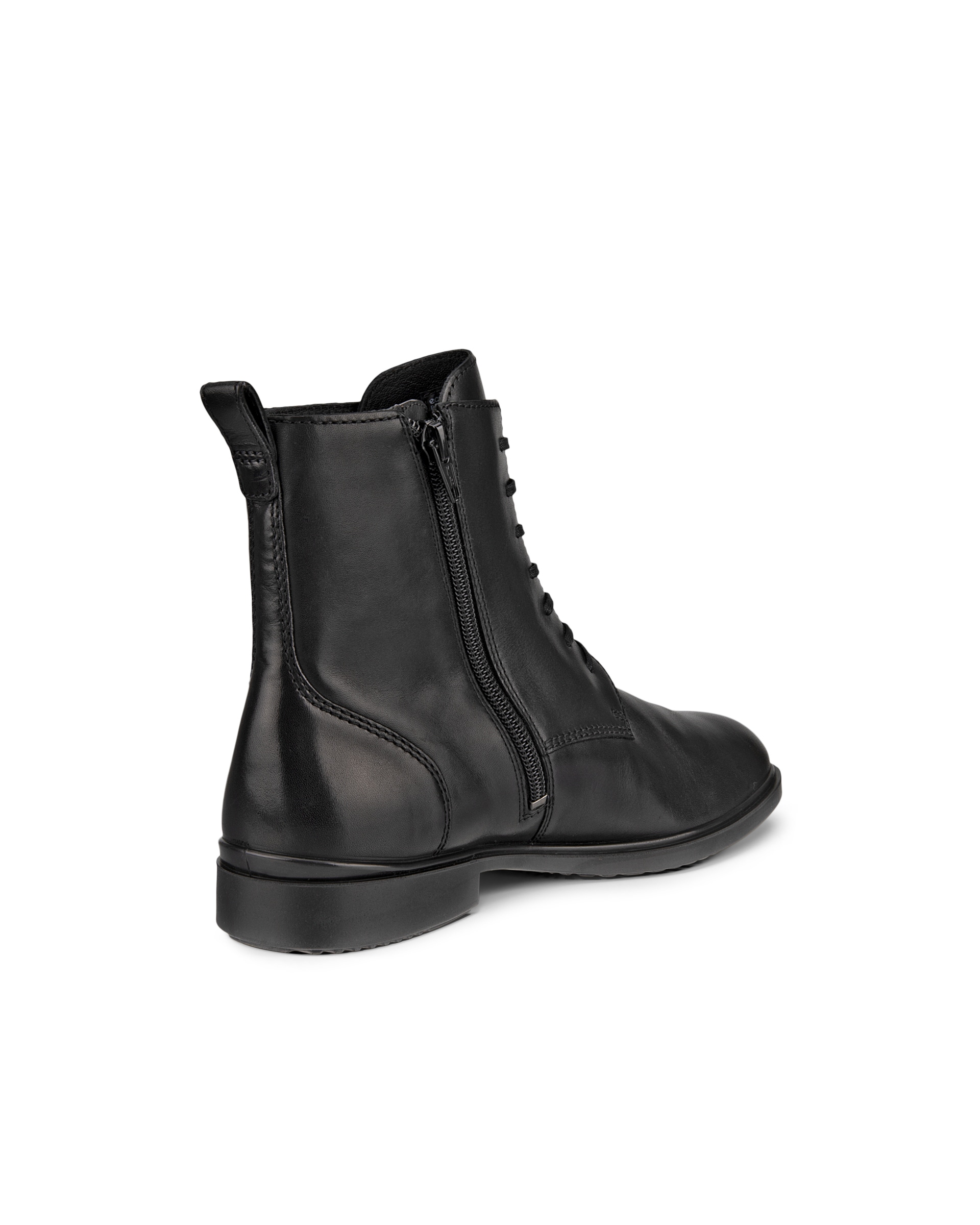 ECCO® Dress Classic 15 Dames leren veterlaars - Zwart - Back