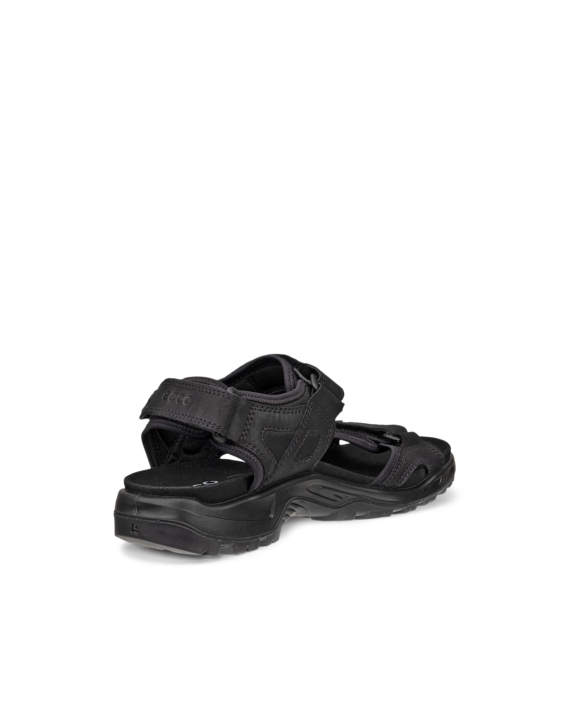 Męskie nubukowe sandały outdoor ECCO® OFFROAD - Czarny - Outside