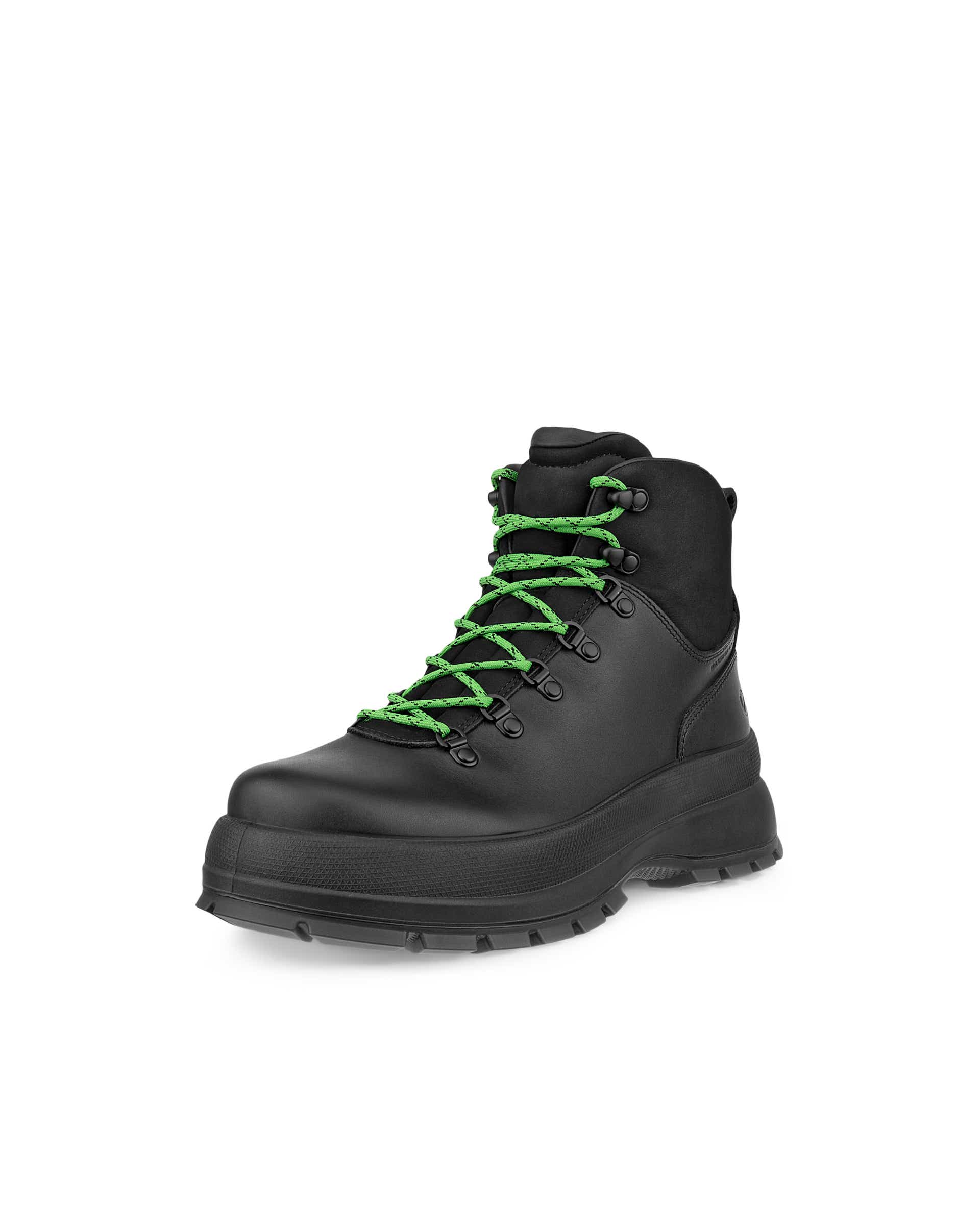 ECCO® TRACK 30 bottines en cuir pour homme - Noir - Main