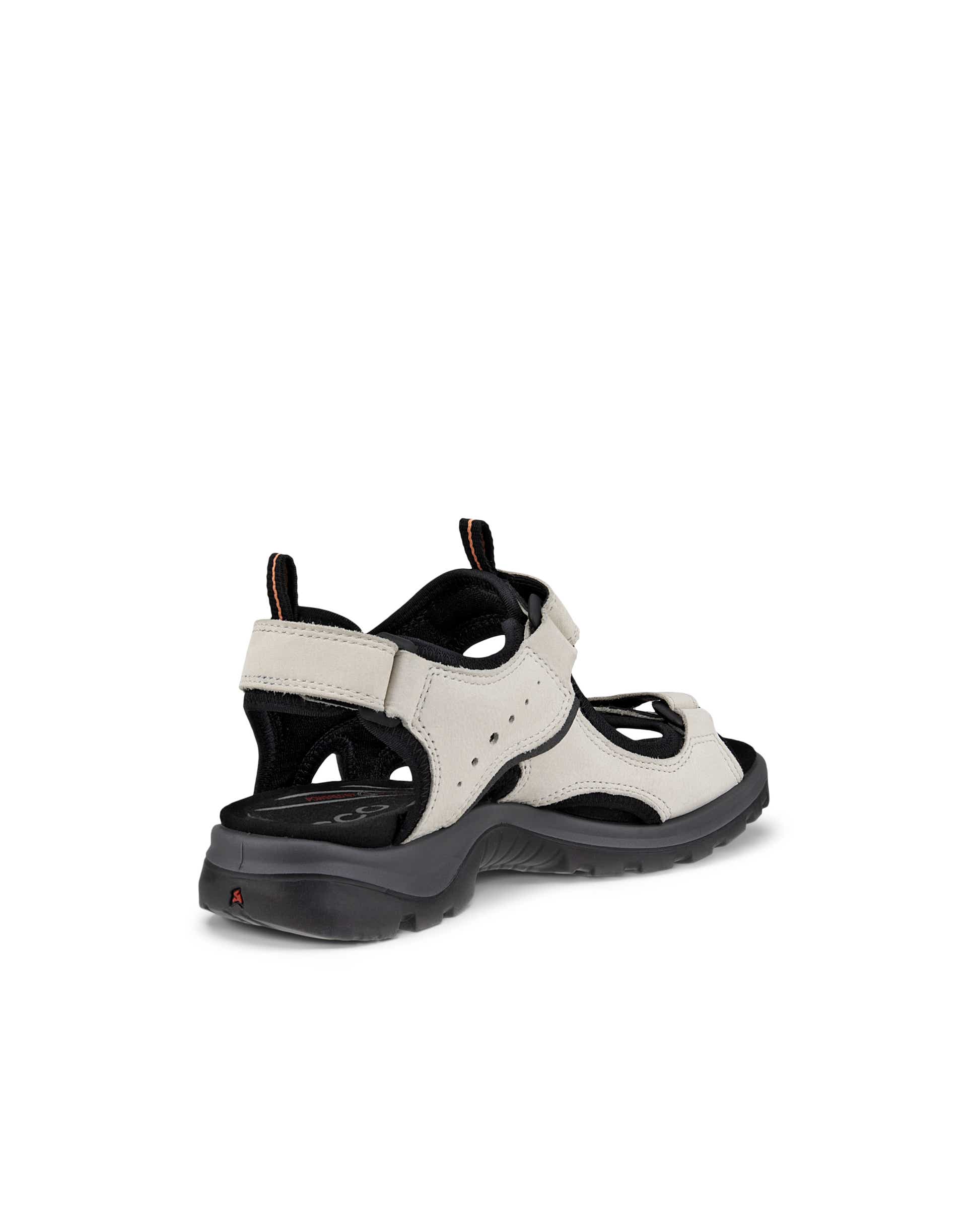 ECCO® Offroad Andes II Damen Trekkingsandale aus Nubukleder - Weiß - Back