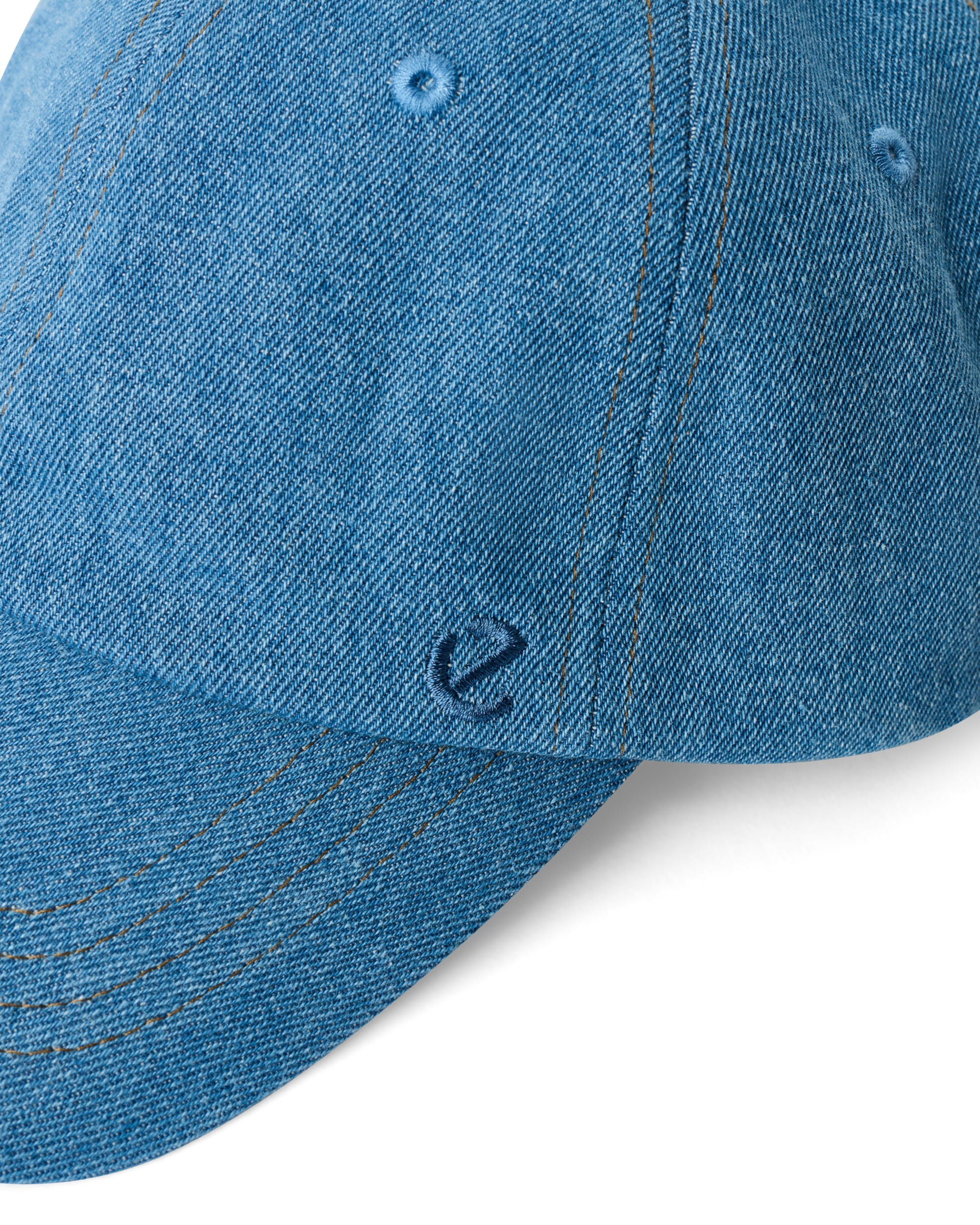 Unisex ECCO® COTTON Baseball Cap - Blue - Detail-1